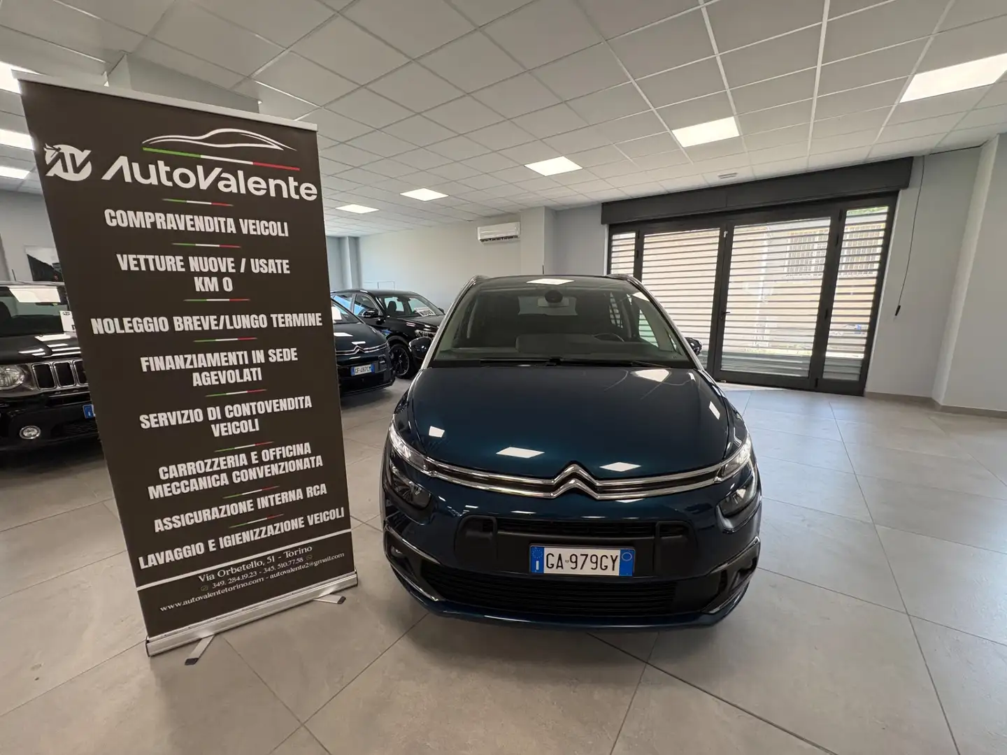 Citroen C4 SpaceTourer C4 SpaceTourer BlueHDi 130 S&S EAT8 Business Blu/Azzurro - 2