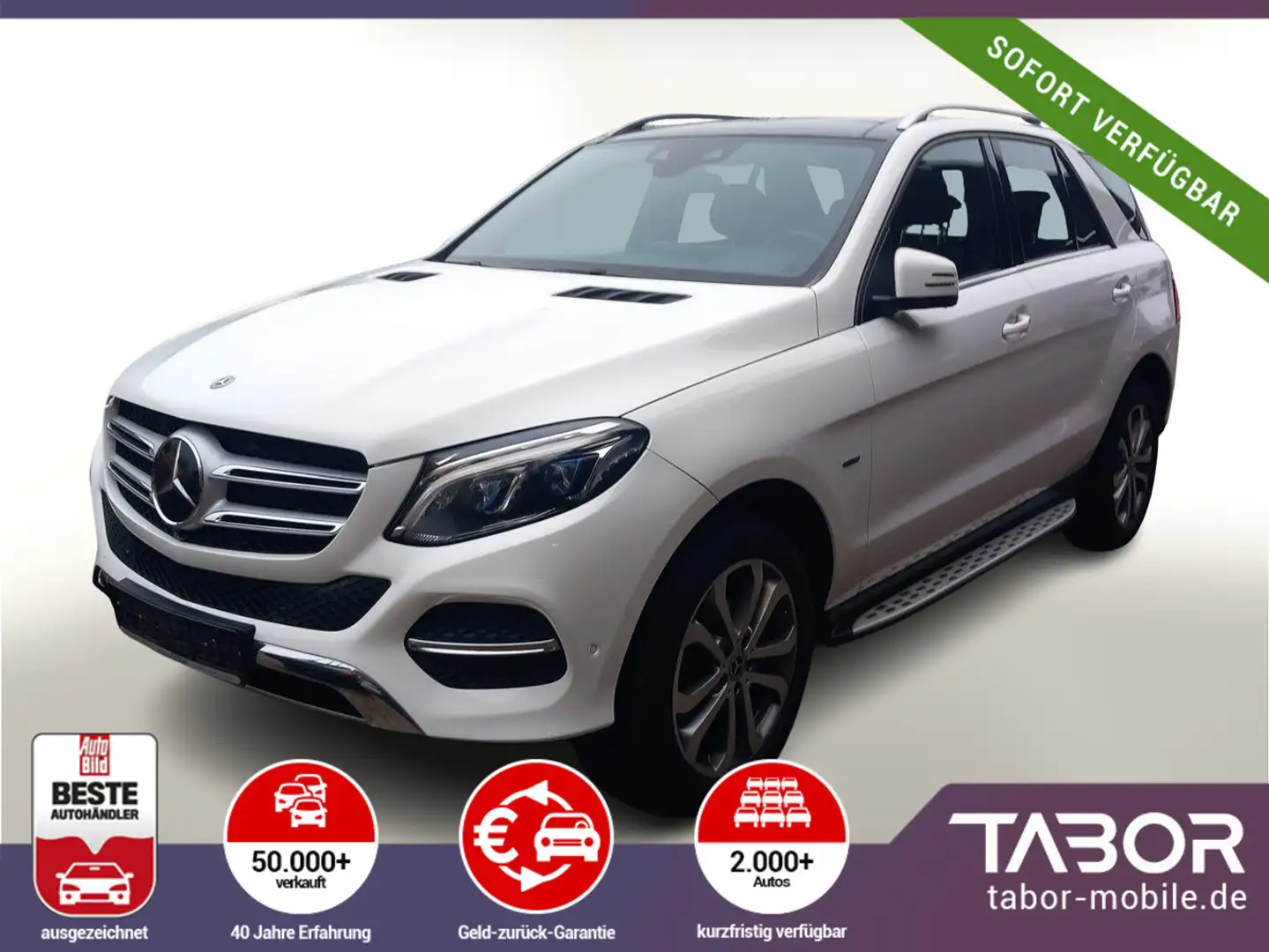 Mercedes-Benz GLE 500 500 e 4Matic 360° Kam PanoD LED Distr. ParkP Alb - 1