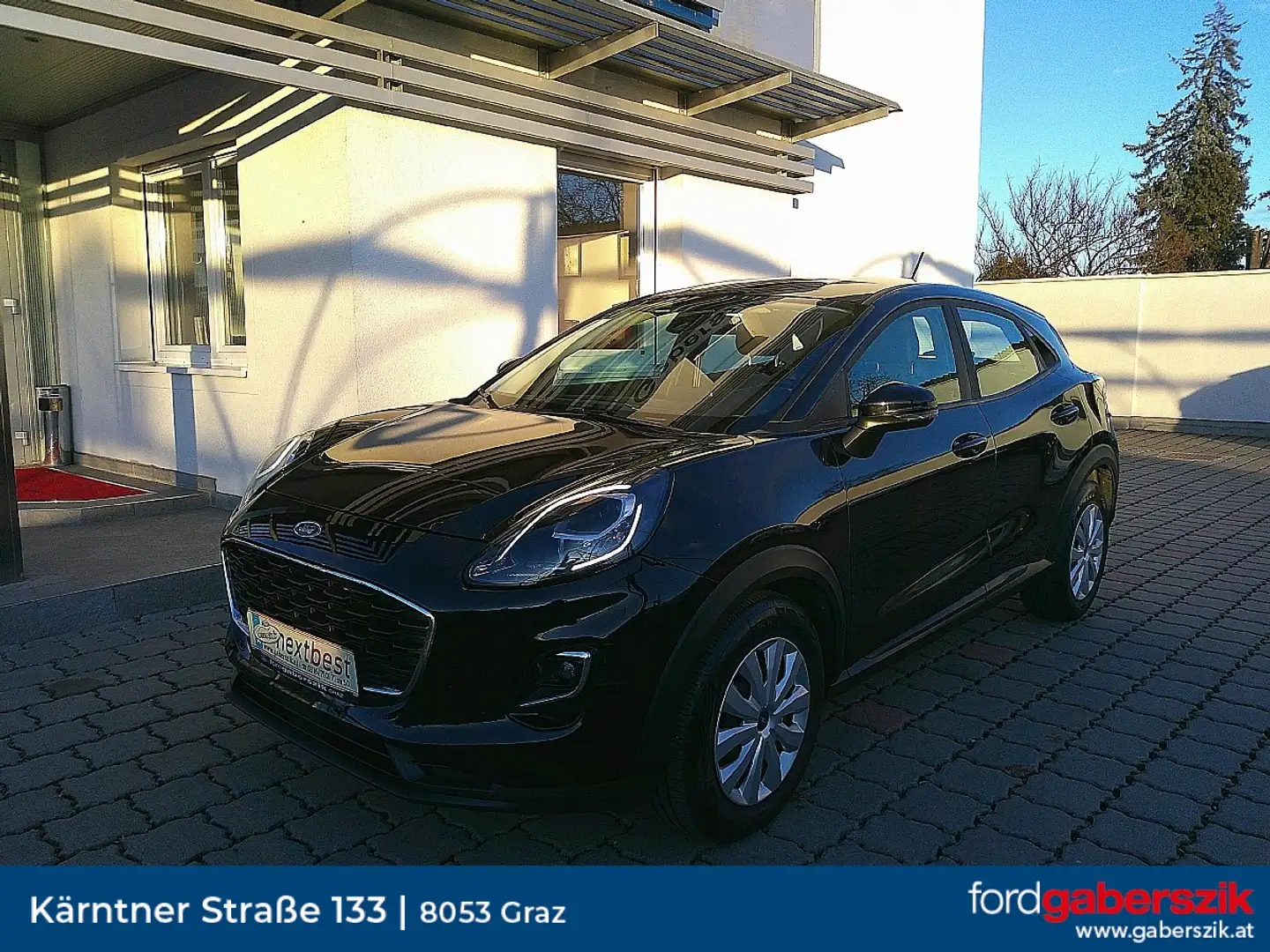 Ford Puma 1,0 EcoBoost Cool & Connect Schwarz - 1