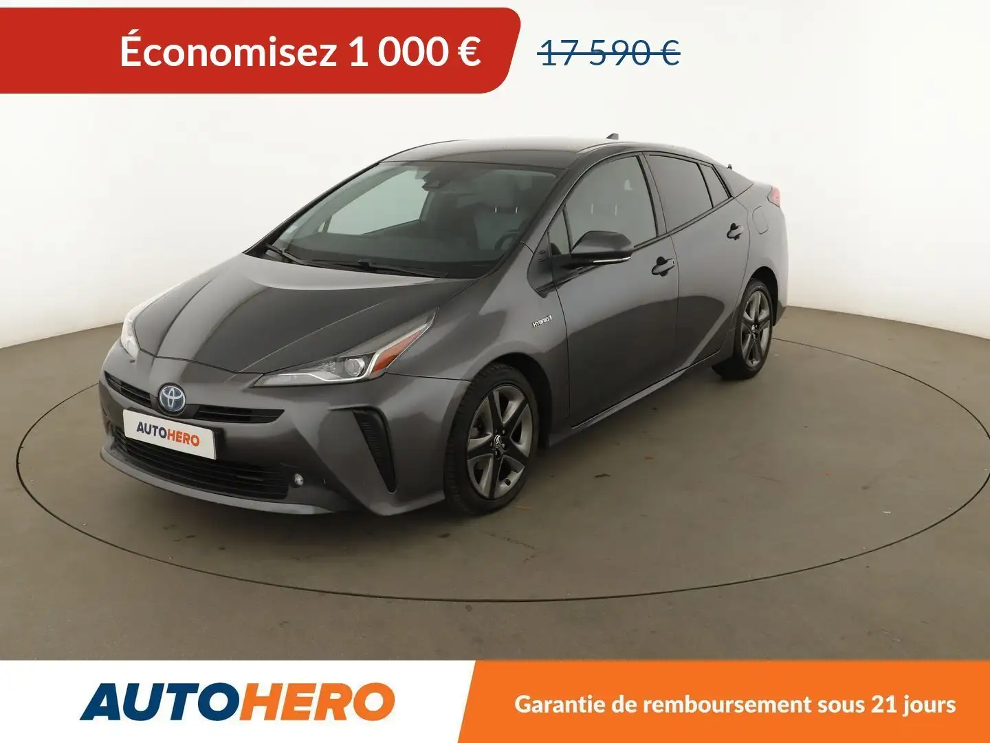 Toyota Prius 1.8 Hybrid Dynamic Grau - 1