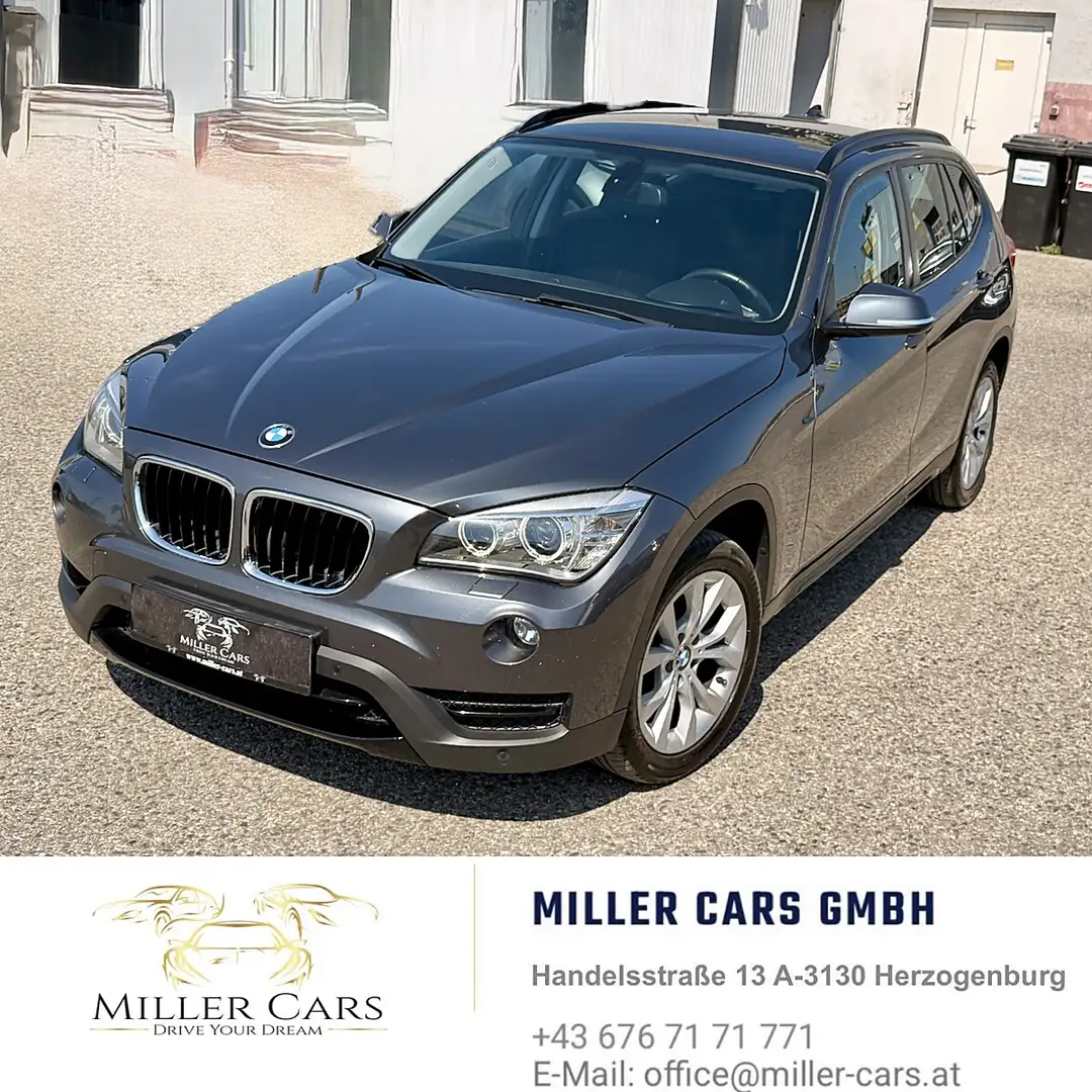BMW X1 xDrive18d Österreich-Paket Aut. Sport Line*Serv... Grau - 2
