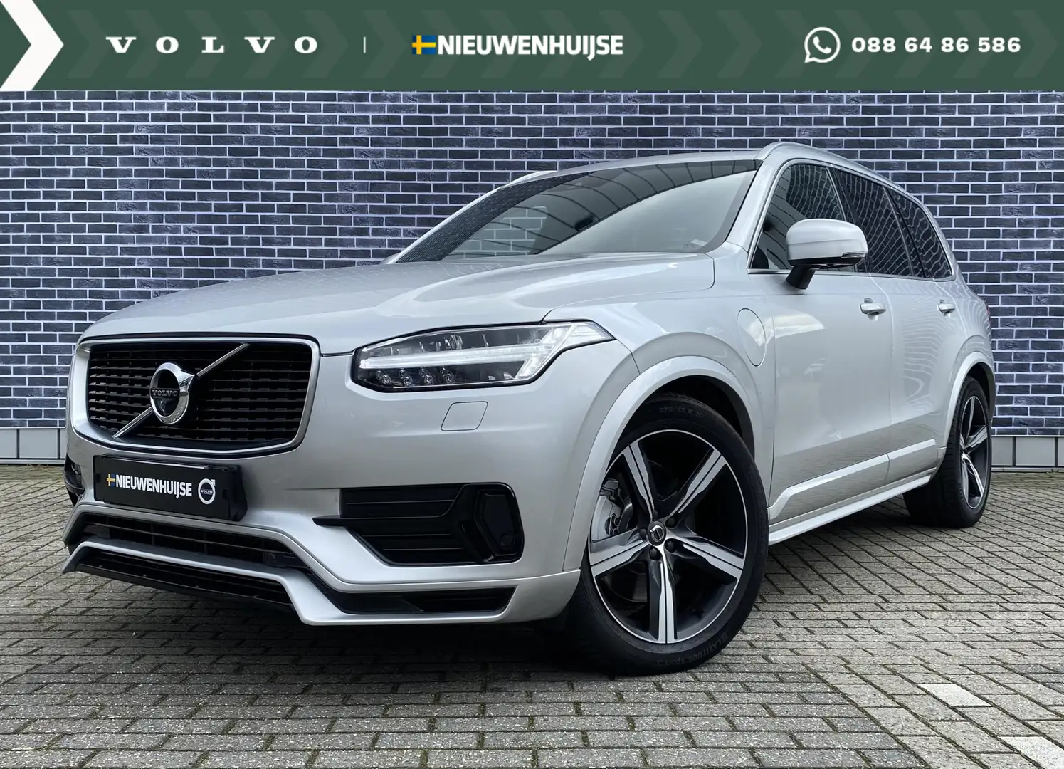 Volvo XC90 T8 Twin Engine AWD R-Design | Luchtvering | Head-u Šedá - 1