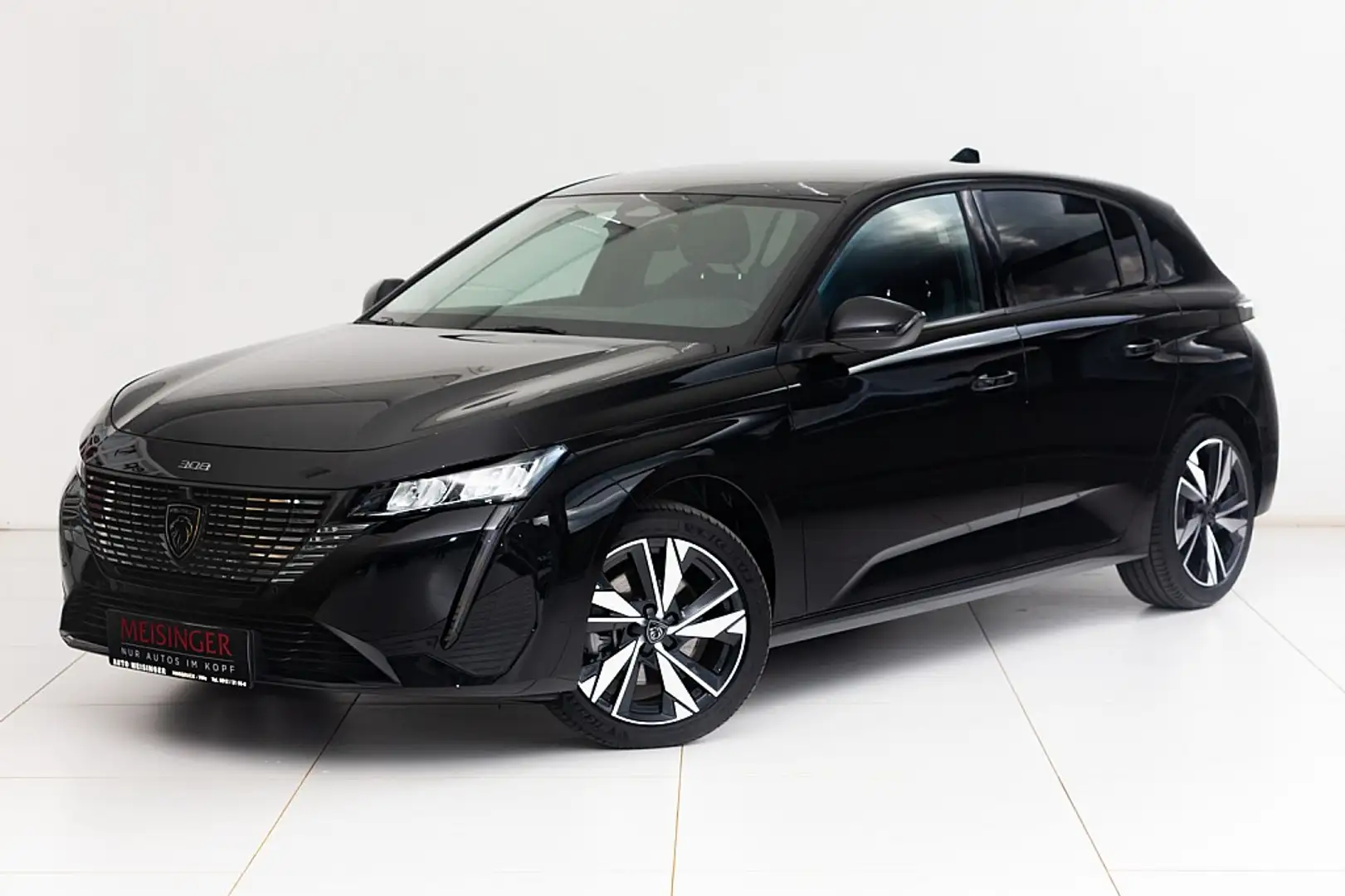 Peugeot 308 BlueHDi 130 S&S EAT8 Allure Schwarz - 1