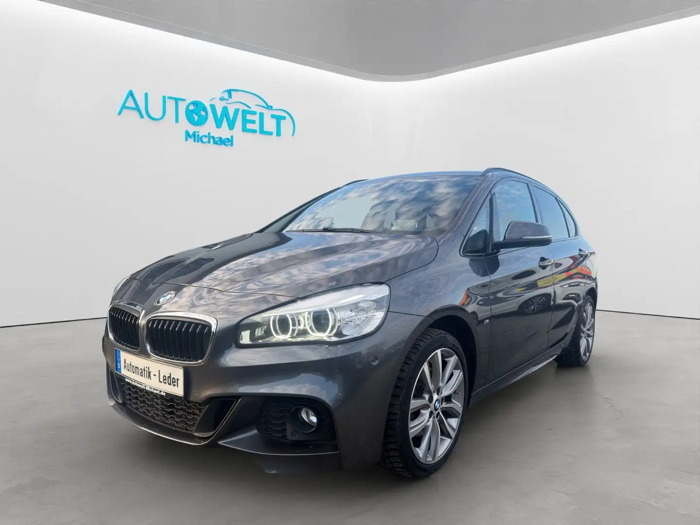 BMW 220 Aut.M-Paket LED PANO HEAD KAM Grau - 1