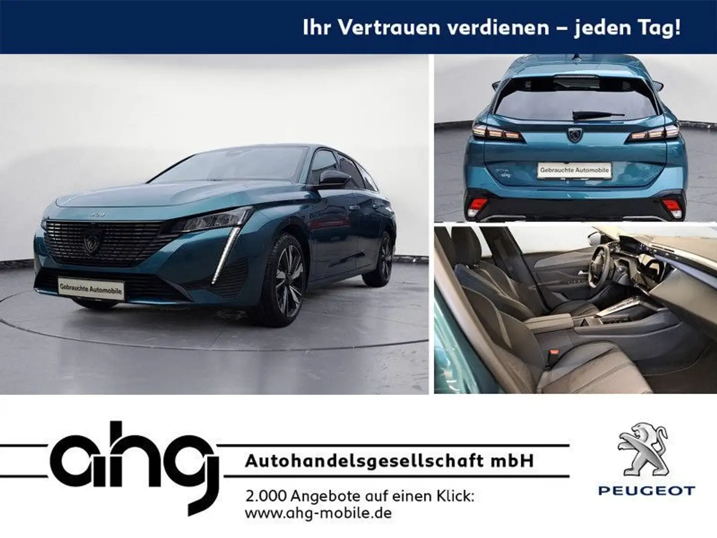 Peugeot 308 PureTech 130 EAT8 Allure SW Blau - 1