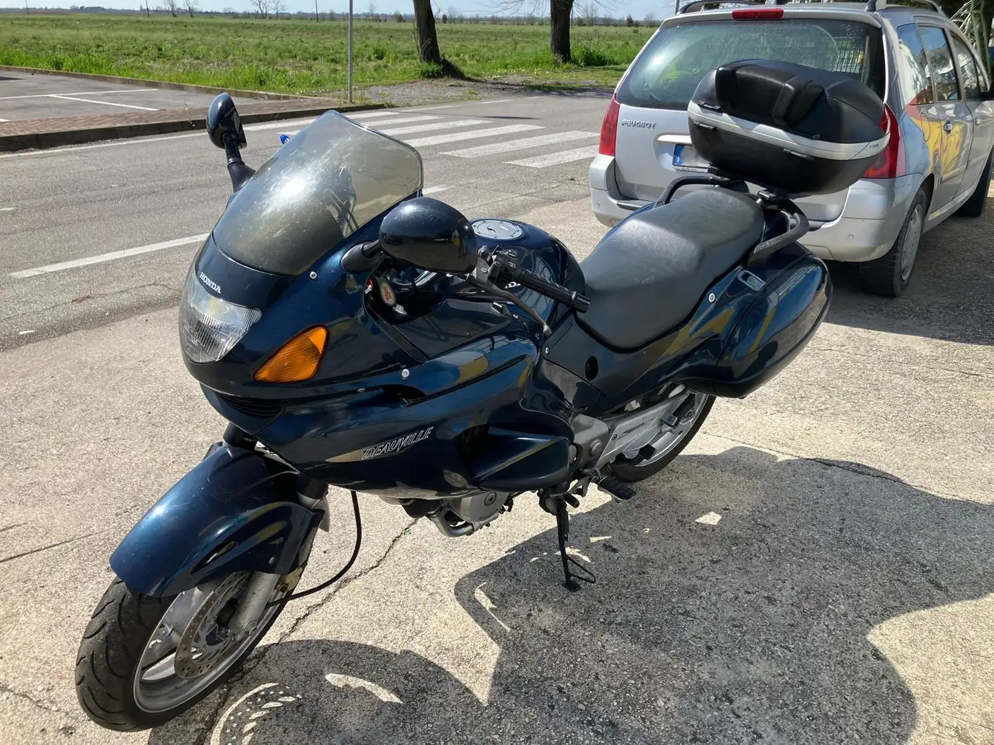 Honda Deauville Bleu - 1