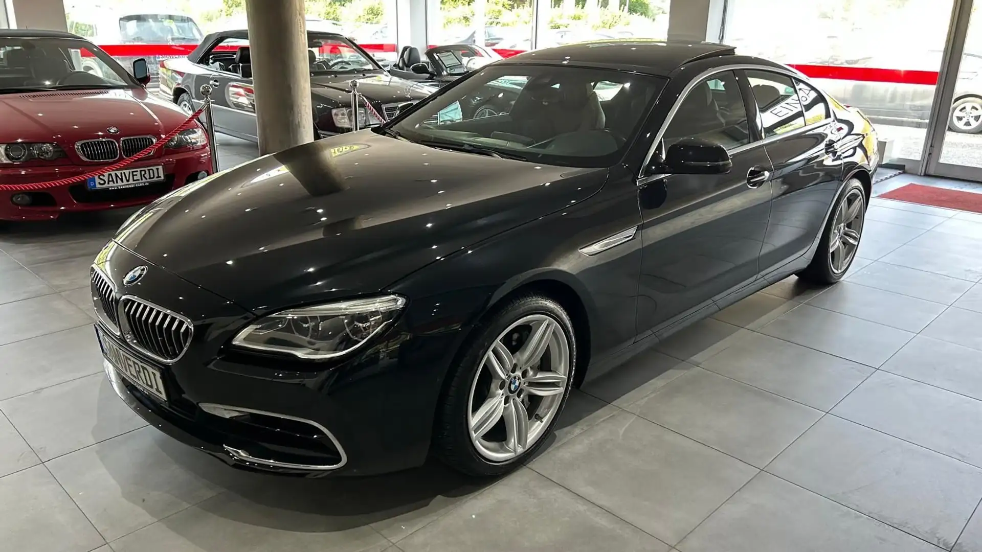 BMW 640 640d xDrive Gran Coupé INDIVIDUAL PANO HEAD-UP Schwarz - 1