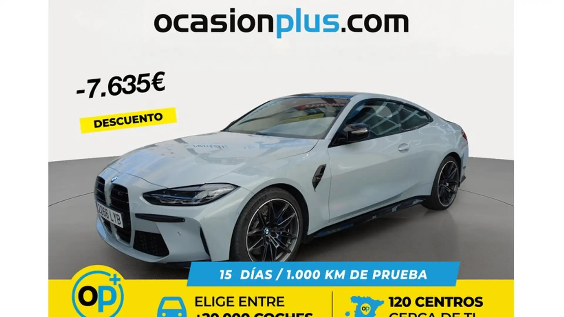 BMW M4 Coupé Competition Gris - 1
