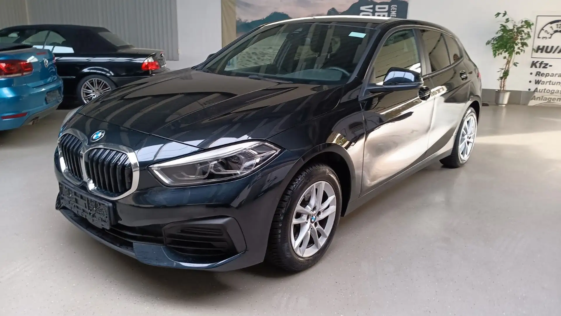 BMW 116 i Steptronic Advantage Kamera LED etc. Schwarz - 1