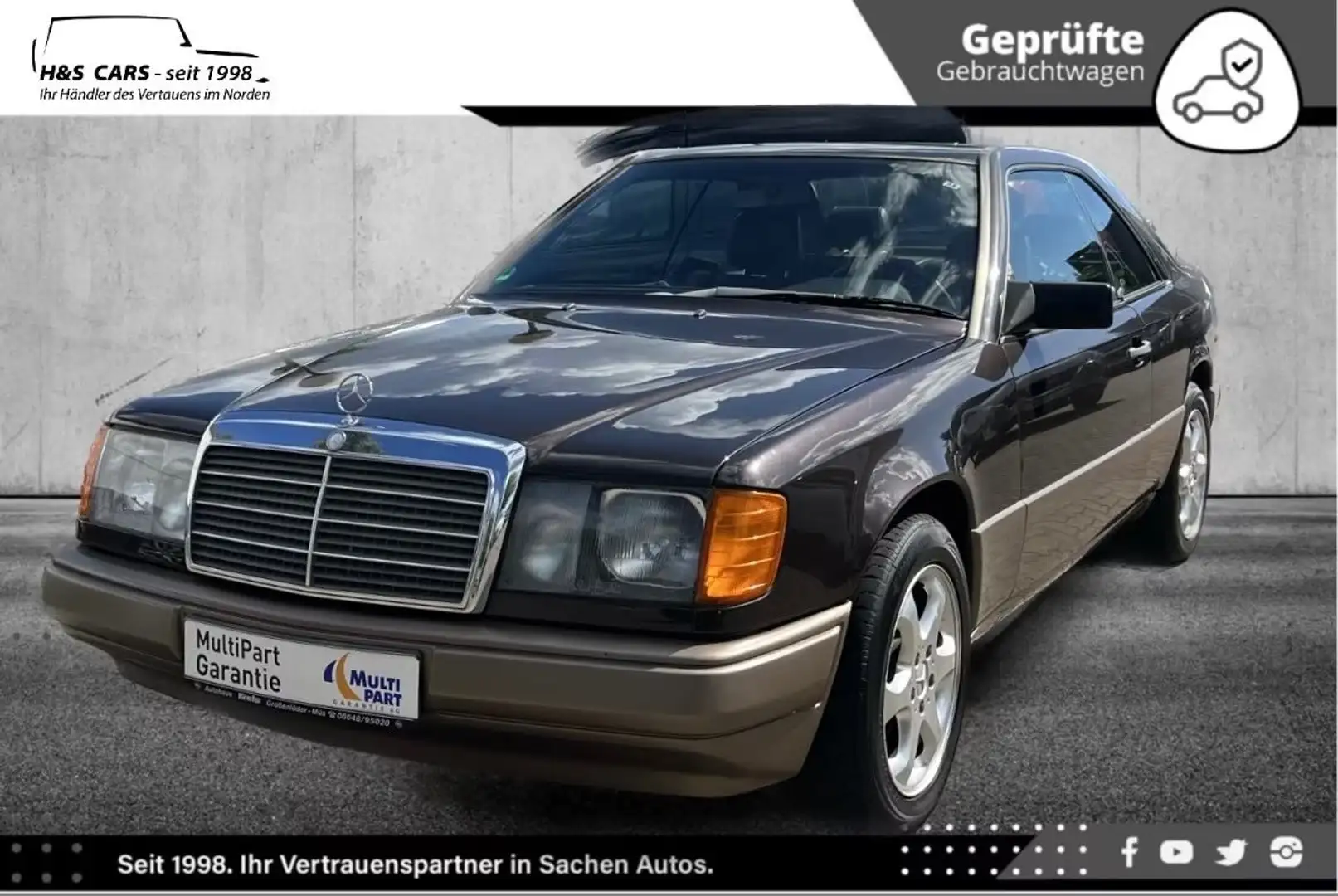 Mercedes-Benz CE 300 ELEGANCE H-ZULASSUNG SCHIEBD MB SERV-GEPF Braun - 2