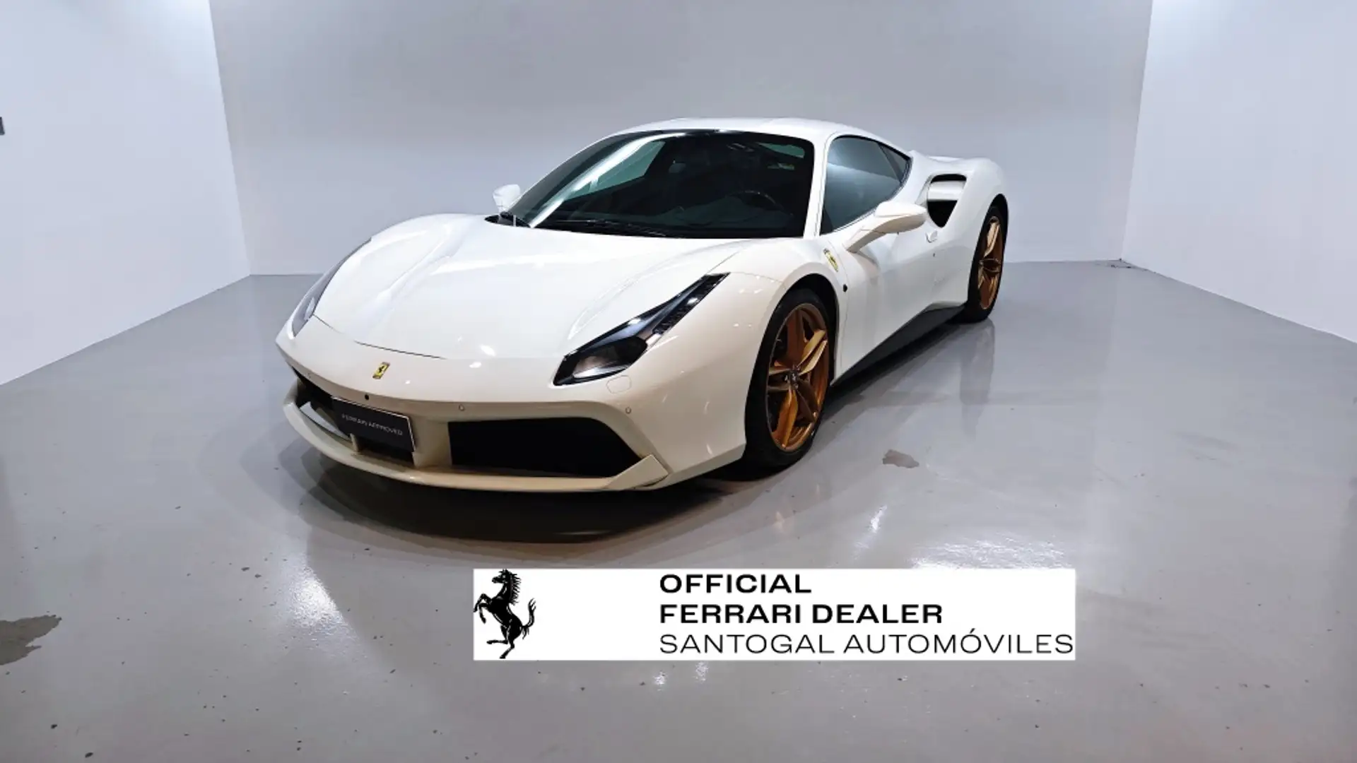 Ferrari 488 GTB Blanco - 1