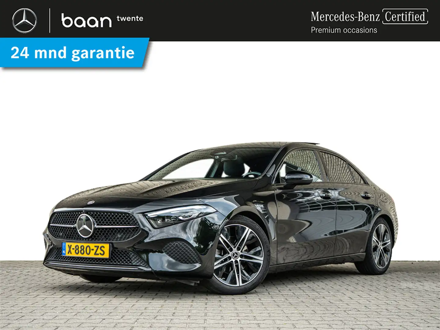 Mercedes-Benz A 180 A Limousine Luxury Line | Achteruitrijcamera | Spo Zwart - 1