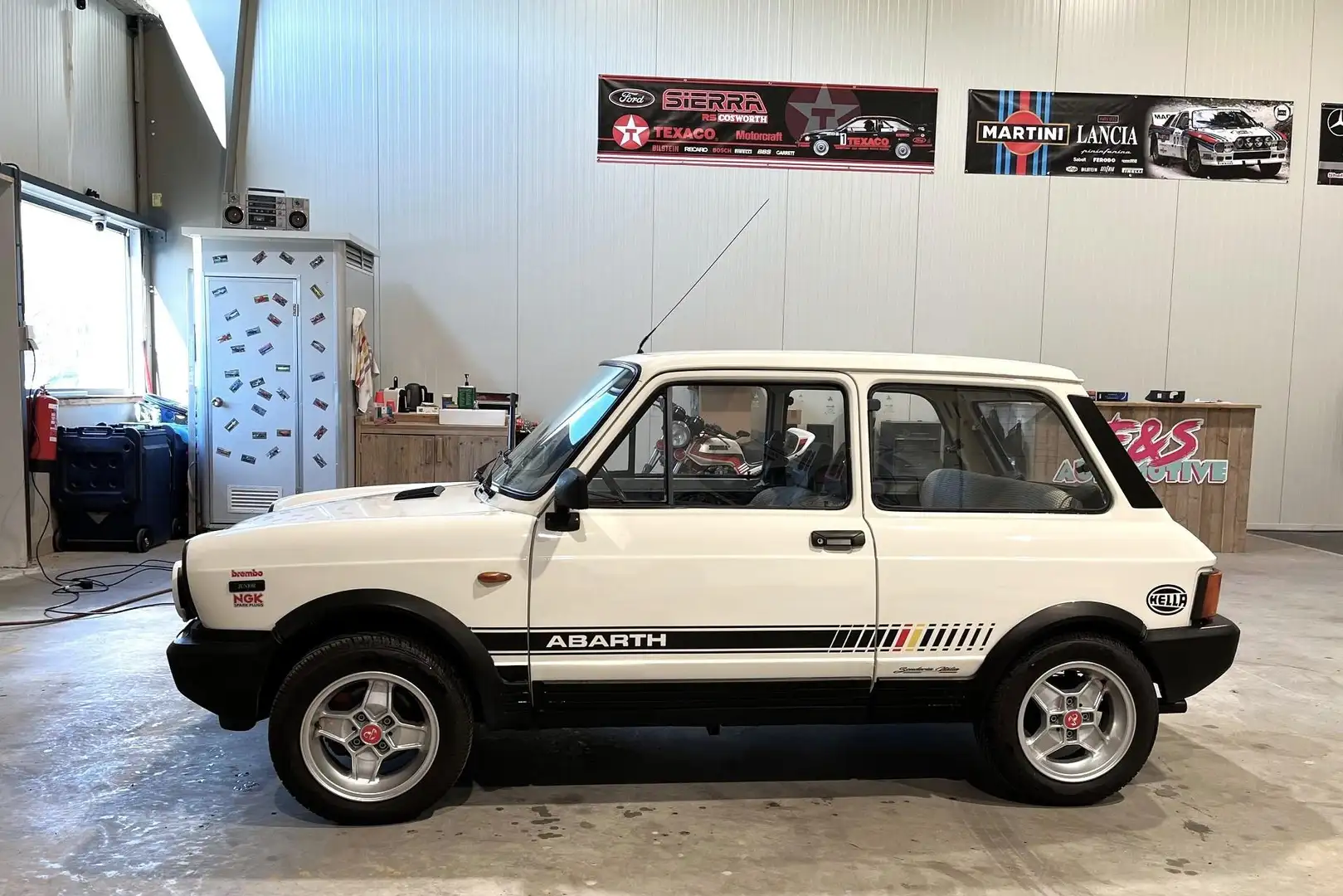 Lancia A 112 Junior Abarth look White - 2