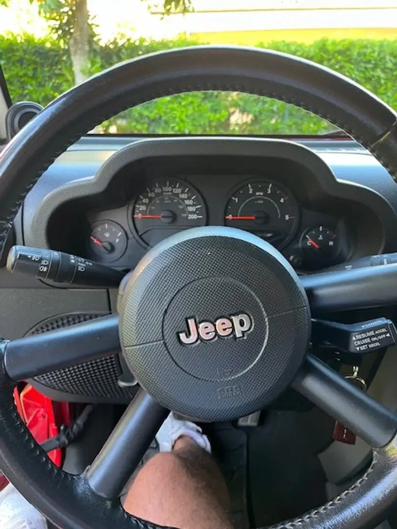 Jeep Wrangler Wrangler III 2007 3p 2.8 crd Sport auto dpf Rosso - 2