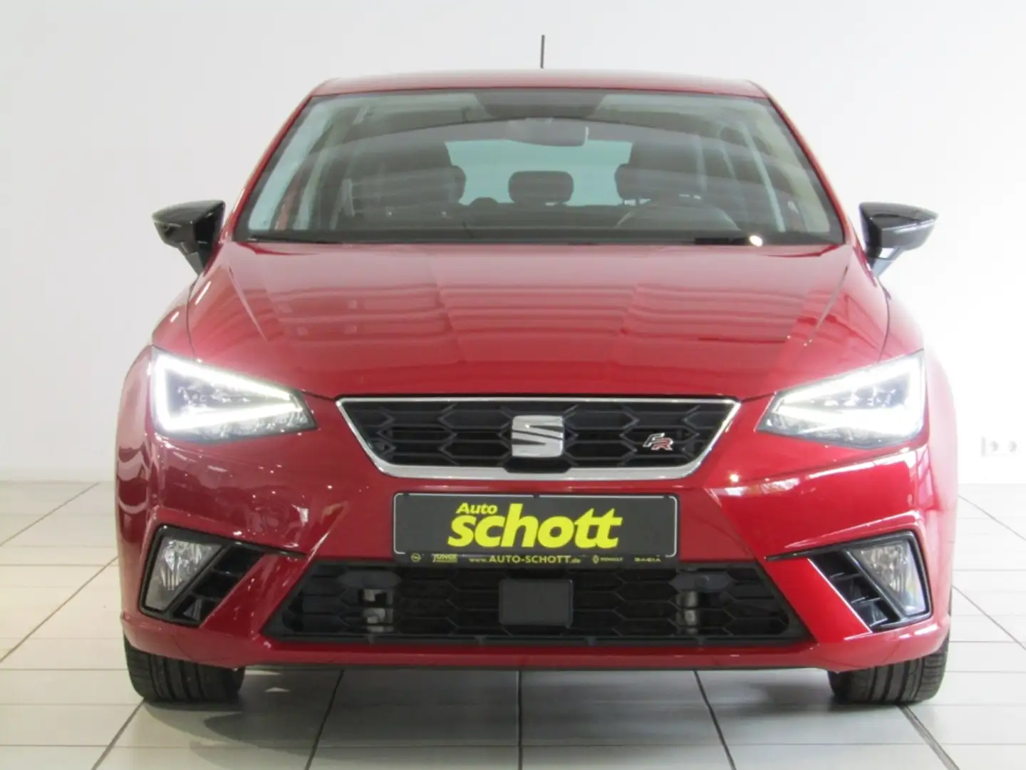SEAT Ibiza FR 1.0 TSI GARANTIE NAV KAM BT APP PDC TEMP Rojo - 2
