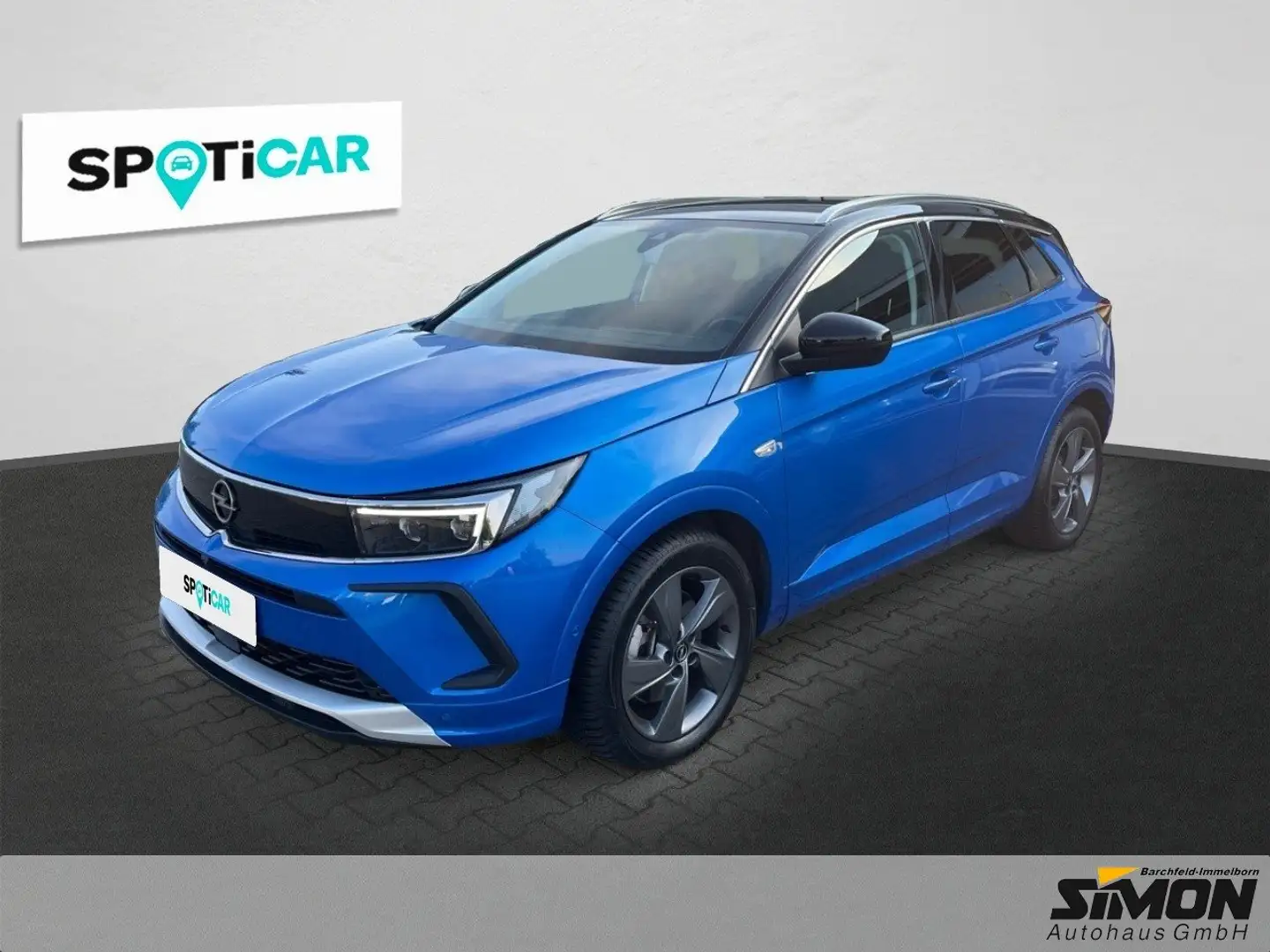 Opel Grandland Hybrid 4 1.6 DI Automatik Ultimate / Allrad, Navi Blau - 1
