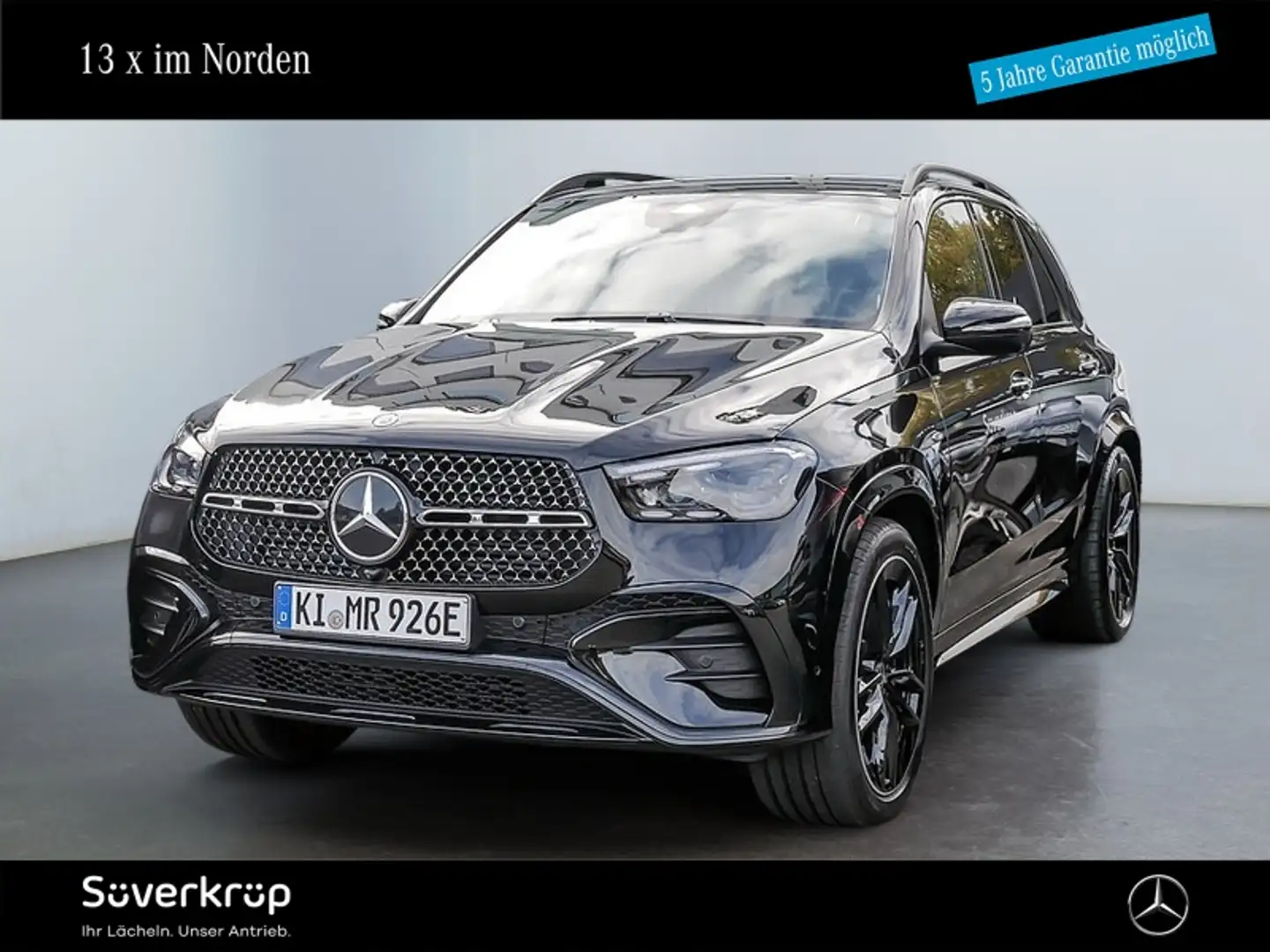 Mercedes-Benz GLE 350 de 4M mit EQ Hybrid Technologie AMG BURM Schwarz - 1