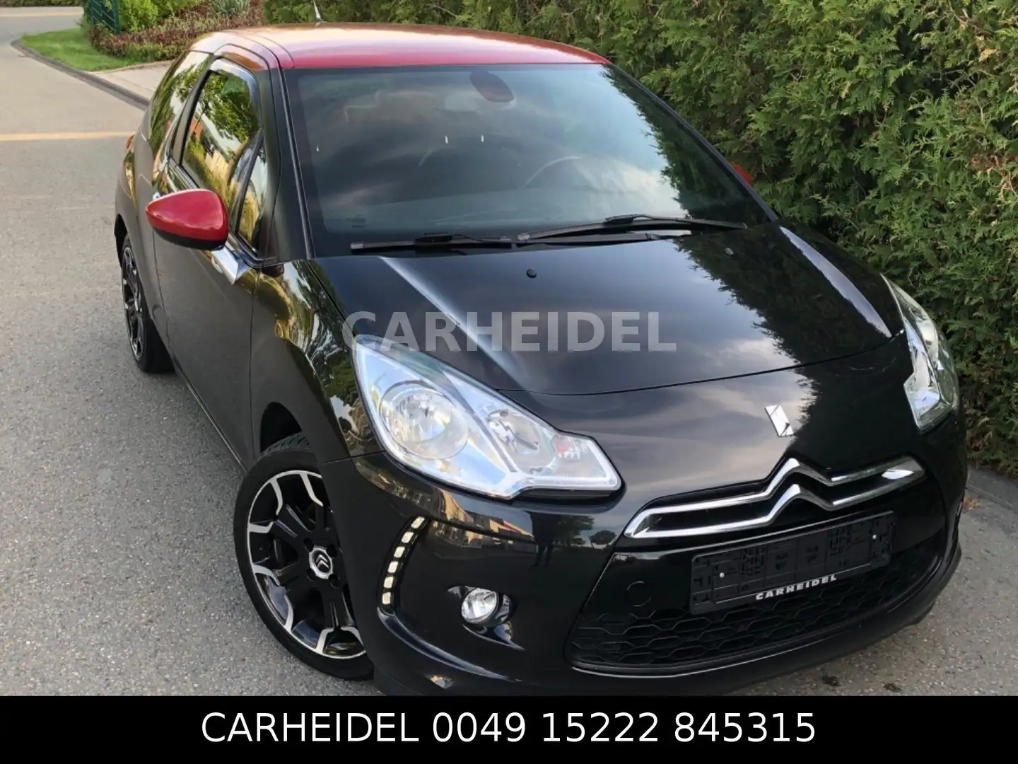 Citroen DS3 SoChic KLIMAAUT SHZ WR SR Schwarz - 1