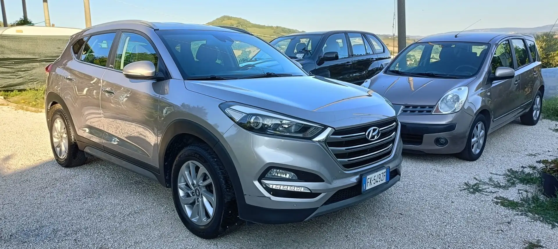 Hyundai TUCSON Tucson 1.7 crdi Sound 2wd 115cv Grigio - 2