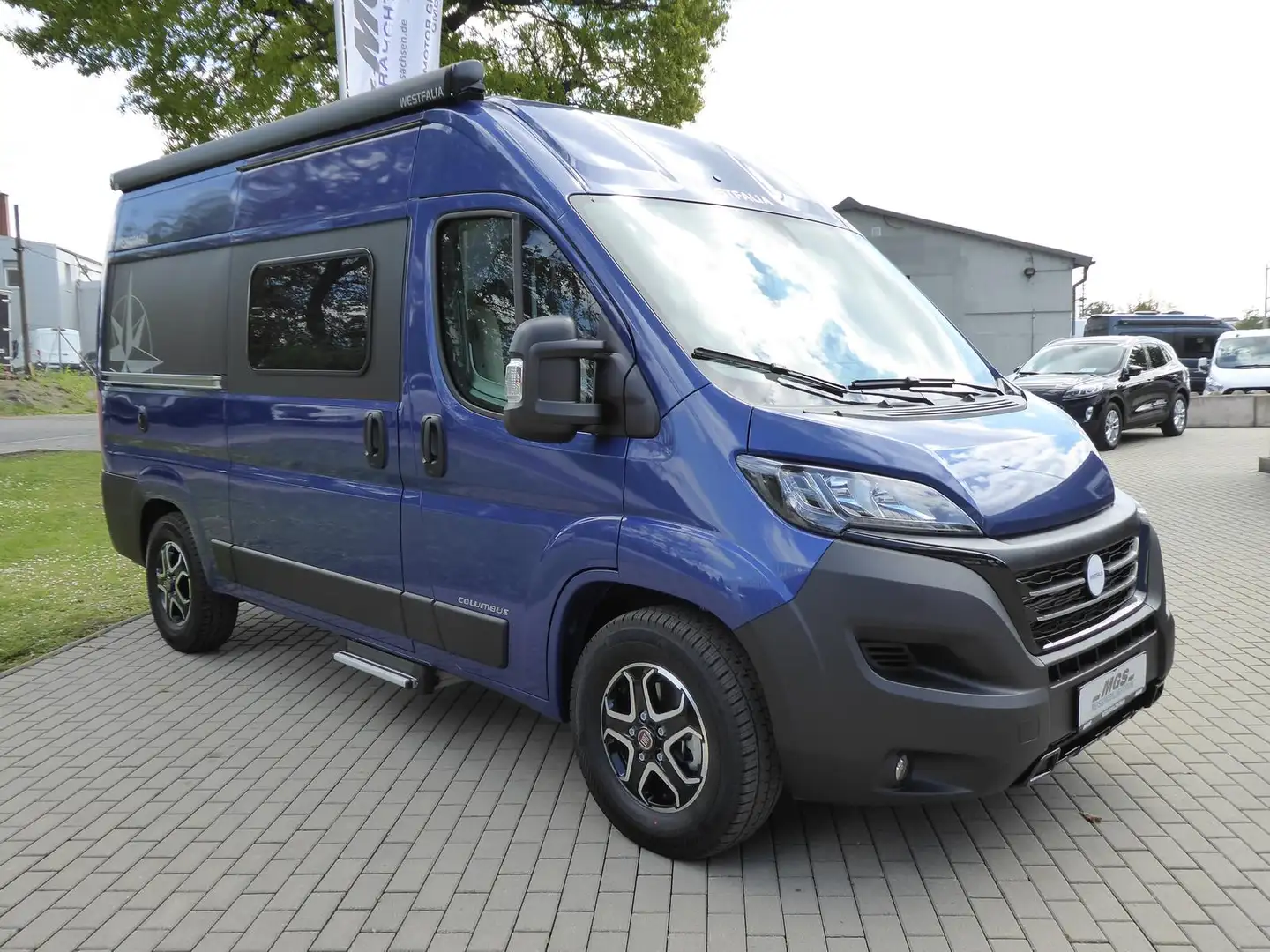 Westfalia Columbus 540D MY23 #WINTER #MARKISE #DAB #KAMERA Bleu - 2