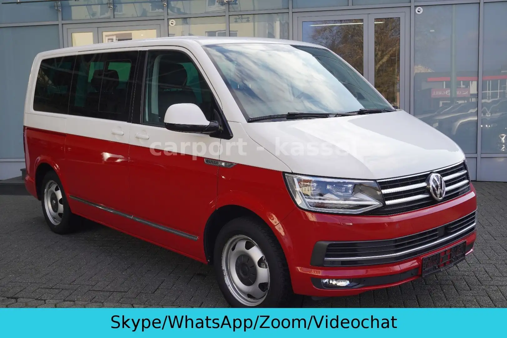 Volkswagen T6 Multivan T6  Multivan Highline Automatik/Navi/GSD/LED Rojo - 1