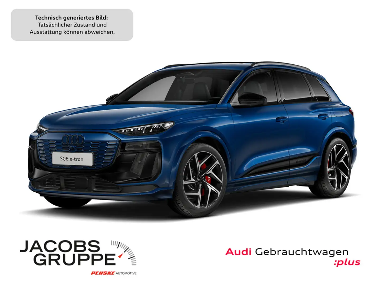 Audi SQ6 e-tron S-Sitze+/Pano/Luftf./HuD/360°/OLED/21Z Blau - 1