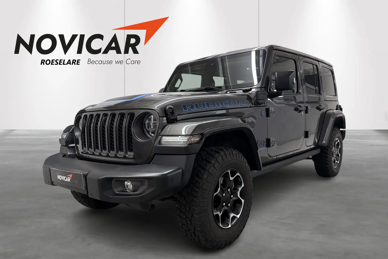 Jeep Wrangler Unlimited 2.0 4xe PHEV 380hp 4WD AT8 Rubicon Grau - 1