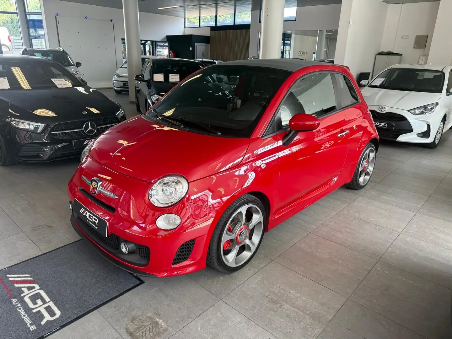 Abarth 500C ÉTAT NEUF BOÎTE AUTOMATIQUE ✅✅ Červená - 1