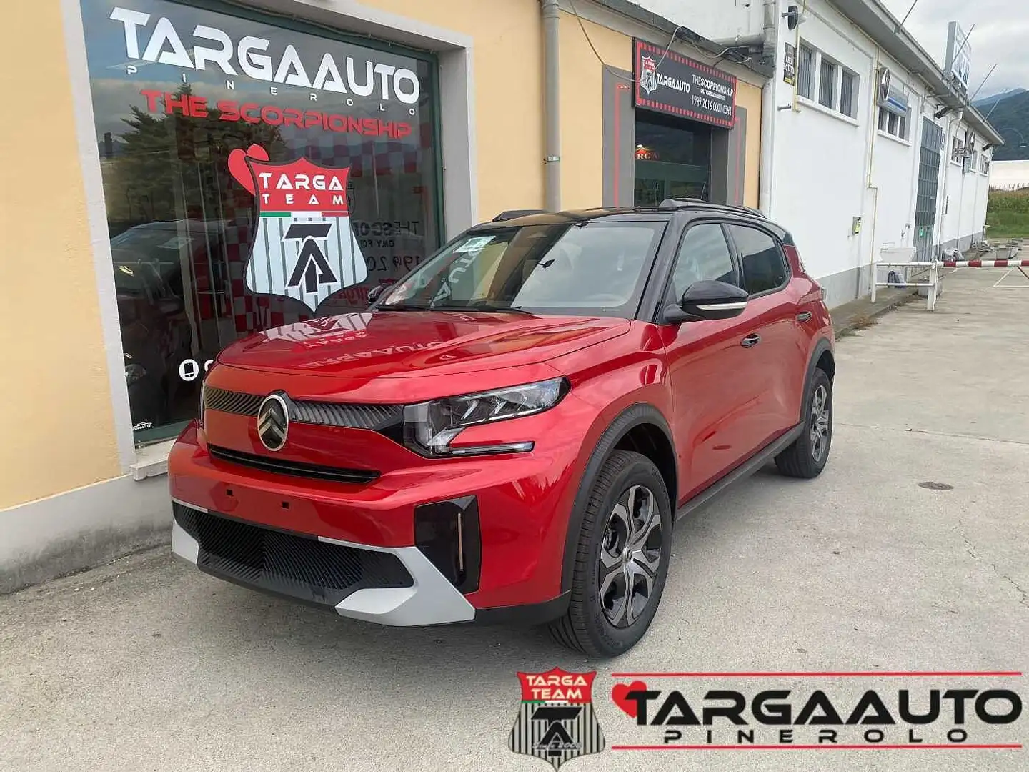 Citroen C3 Aircross PureTech Turbo 100 Plus Rouge - 1