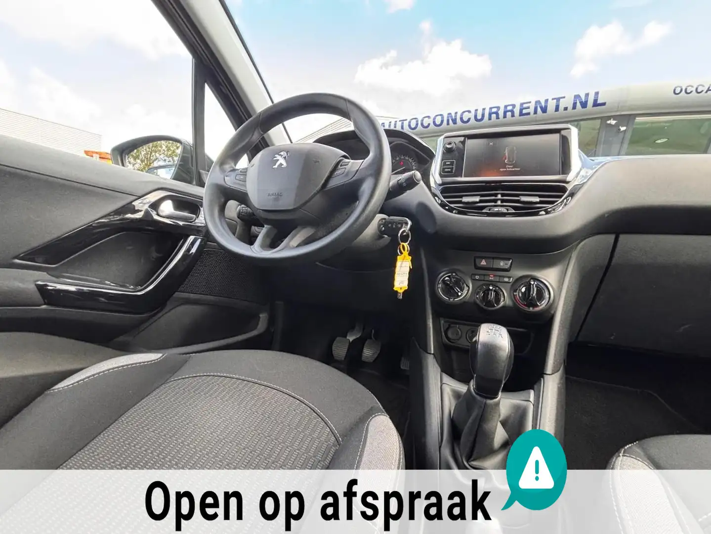 Peugeot 208 1.0 PureTech Access, Airco, Inruil mogelijk Zwart - 2