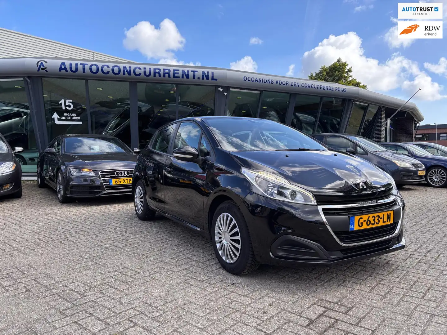 Peugeot 208 1.0 PureTech Access, Airco, Inruil mogelijk Zwart - 1