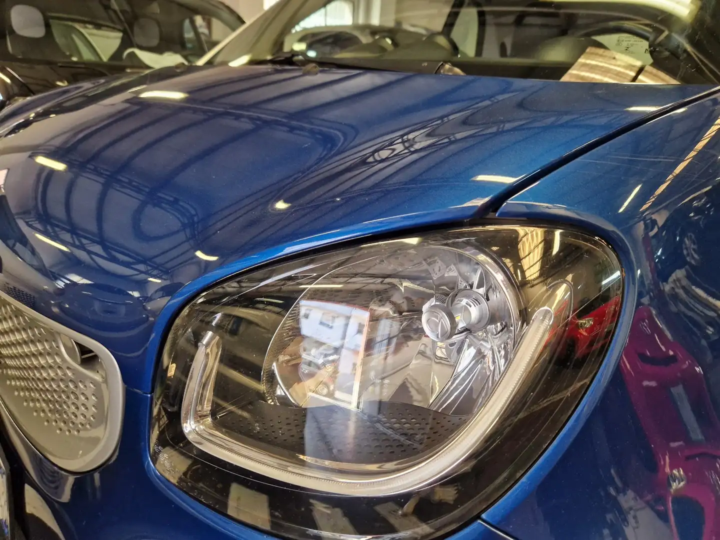 smart forTwo prime limited 4 strafull pelle navi telecamera Blu/Azzurro - 2