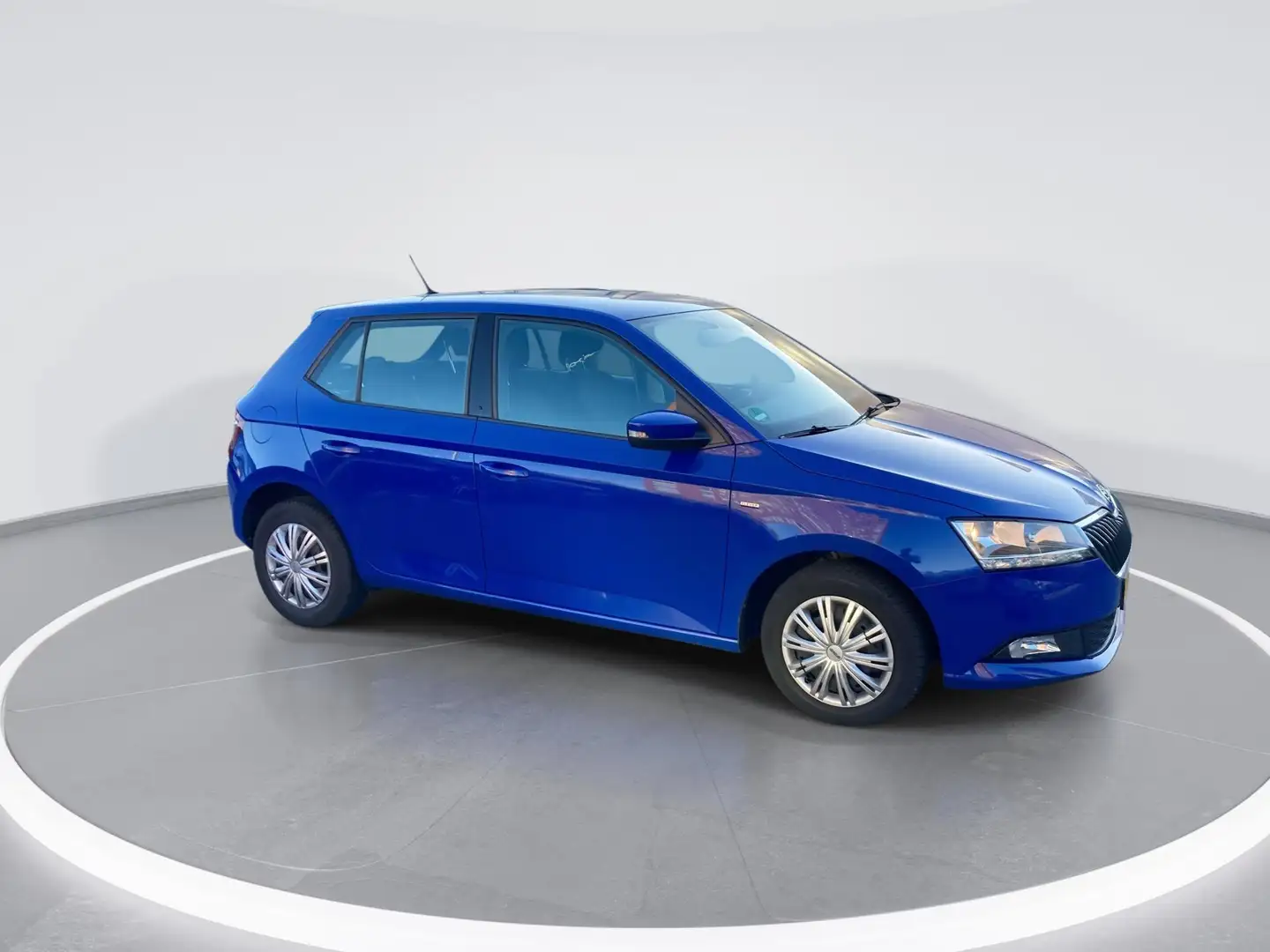 Skoda Fabia 1.0 TSI 95pk Clever · Navigatie · Clima · Apple/An Bleu - 2