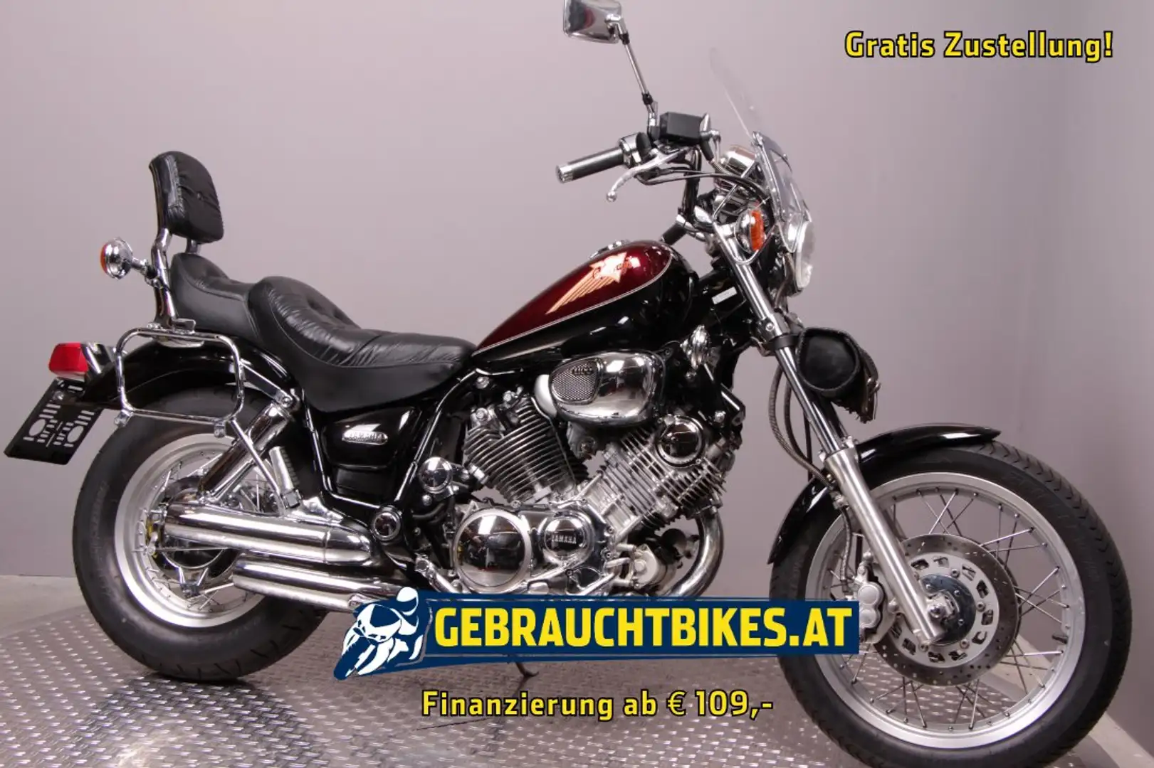 Yamaha XV 1100 Virago, mit Garantie, Teilzahlung möglich! Zwart - 1