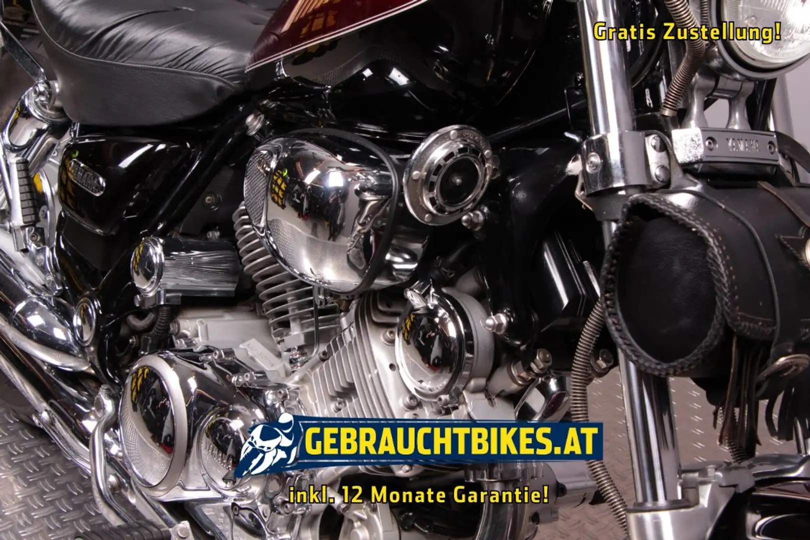 Yamaha XV 1100 Virago, mit Garantie, Teilzahlung möglich! Zwart - 2