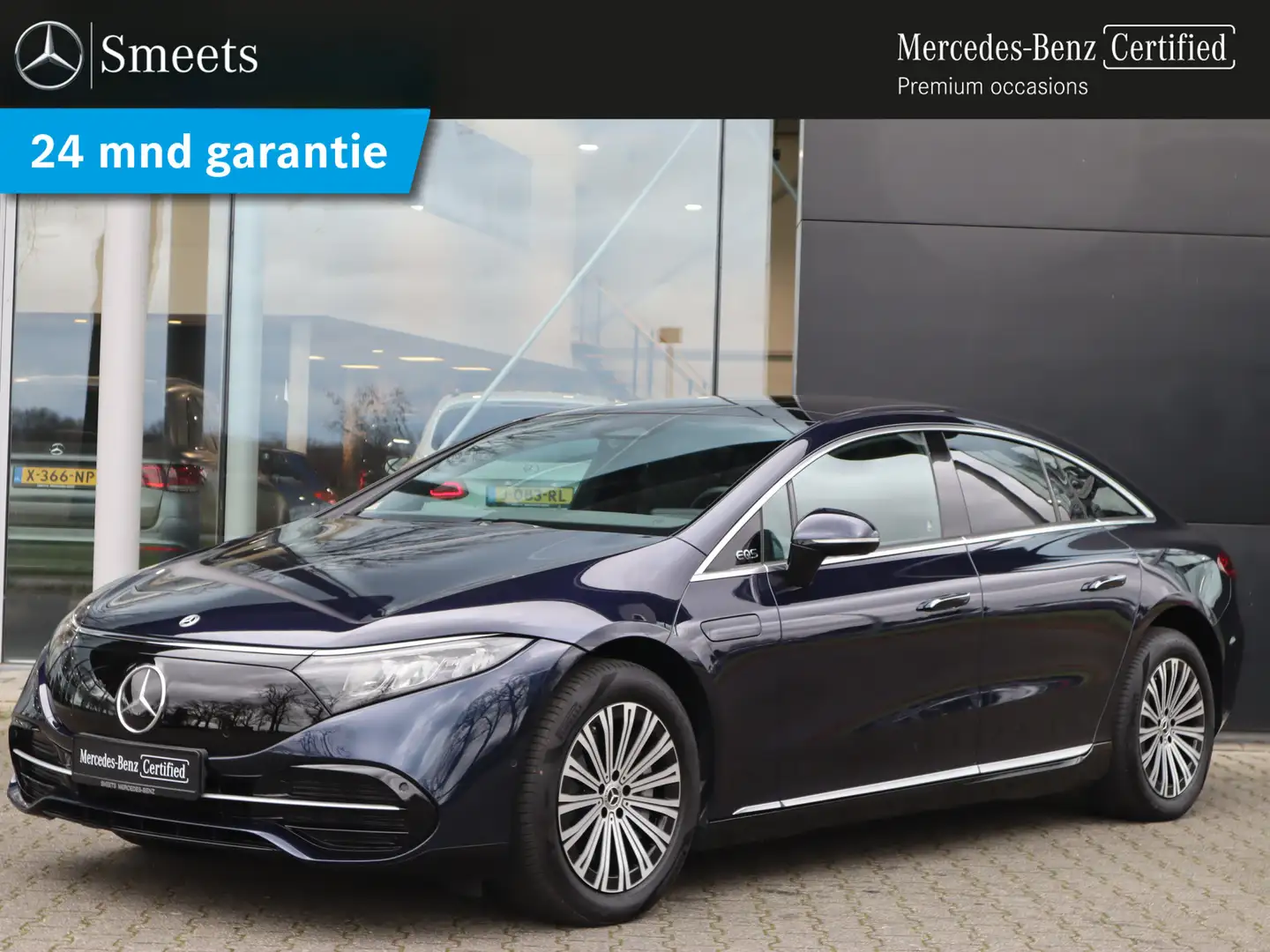 Mercedes-Benz EQS 450+ Business Line | Panoramadak | 360 camera | Tr Blauw - 1