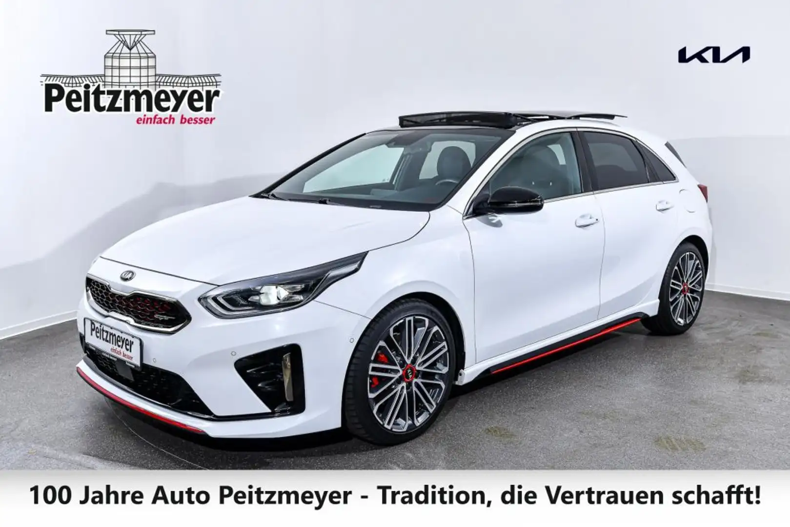 Kia Ceed / cee'd 1.6 T-GDI DCT7 Automatik GT Bianco - 1
