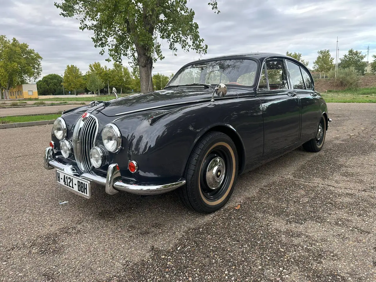Jaguar MK II Unidad nacional. LHM. Tapicería Cuero Rojo. Culata Straighpost. 4 marchas + Oberdriver + D.., foto 9