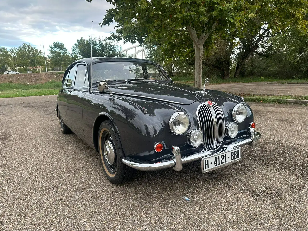 Jaguar MK II Unidad nacional. LHM. Tapicería Cuero Rojo. Culata Straighpost. 4 marchas + Oberdriver + D.., foto 11