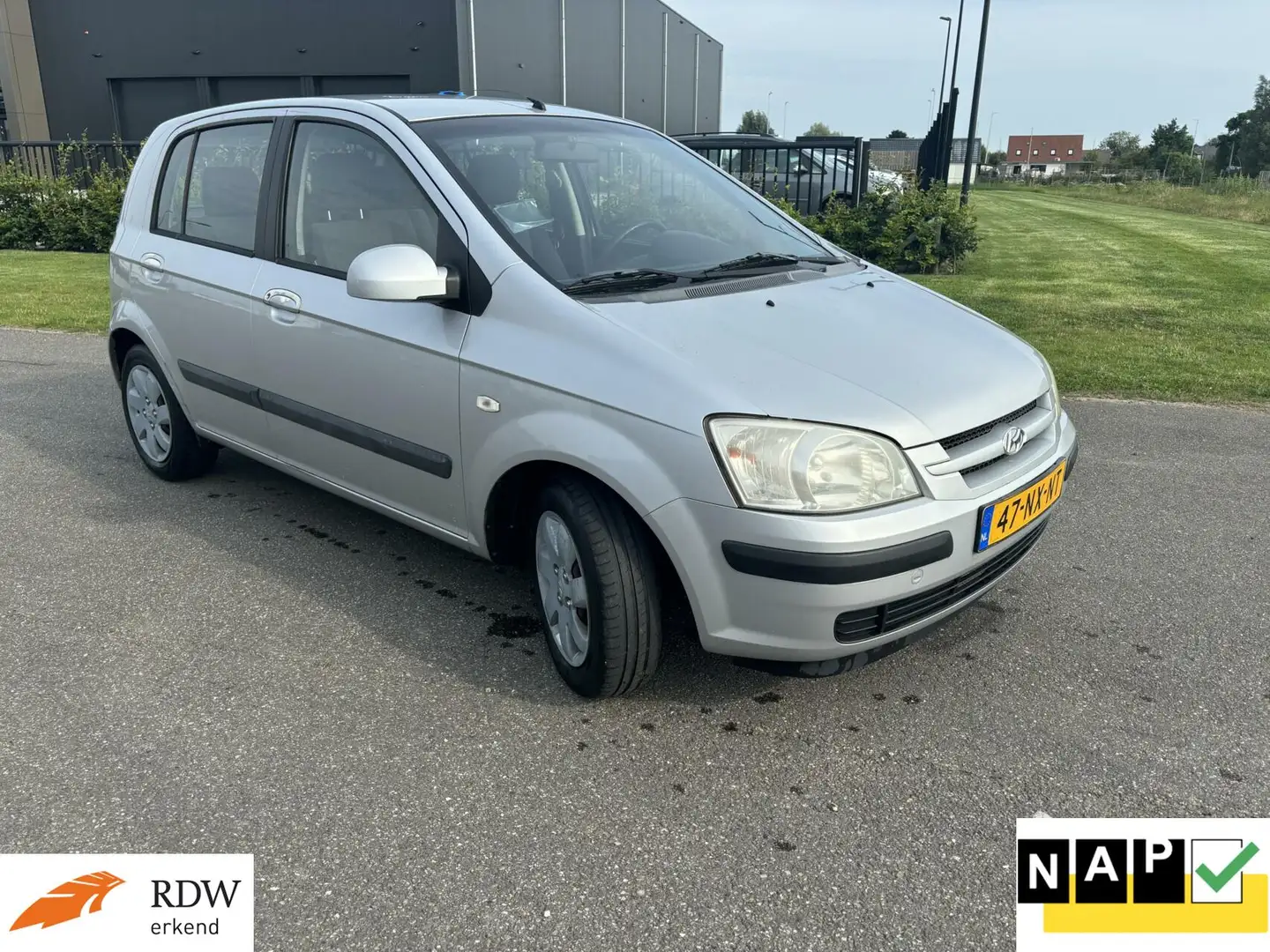Hyundai Getz 1.3i GL Cool/AIRCO/5DRS/APK/NAP/INRUILKOOPJE Szürke - 1