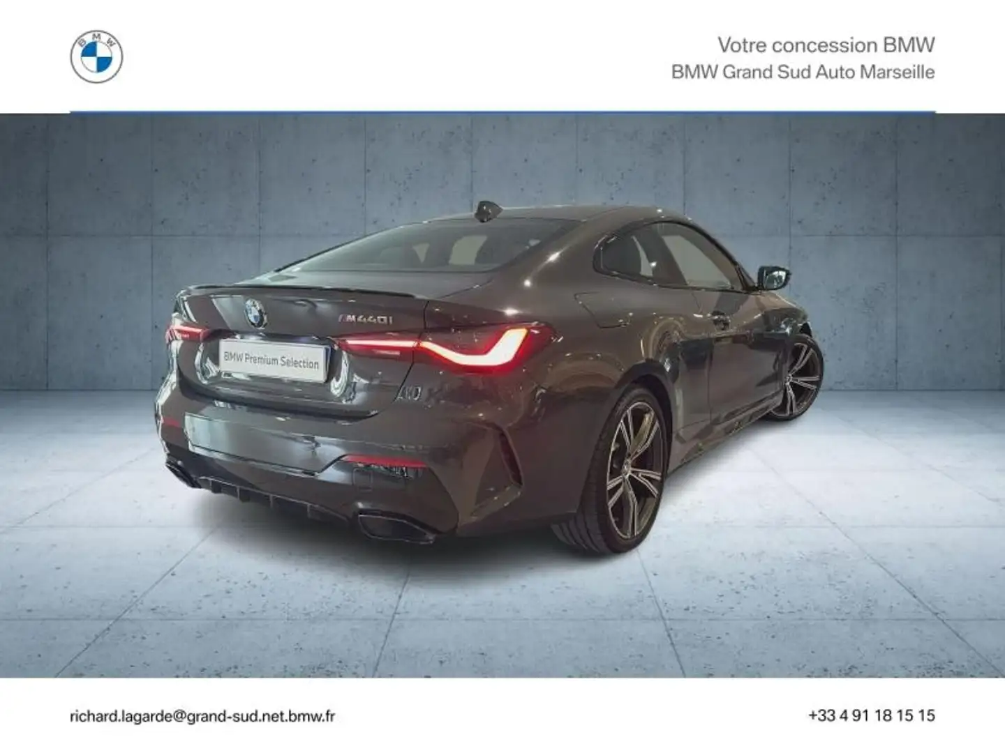 BMW 440 M440iA xDrive 374ch Gris - 2