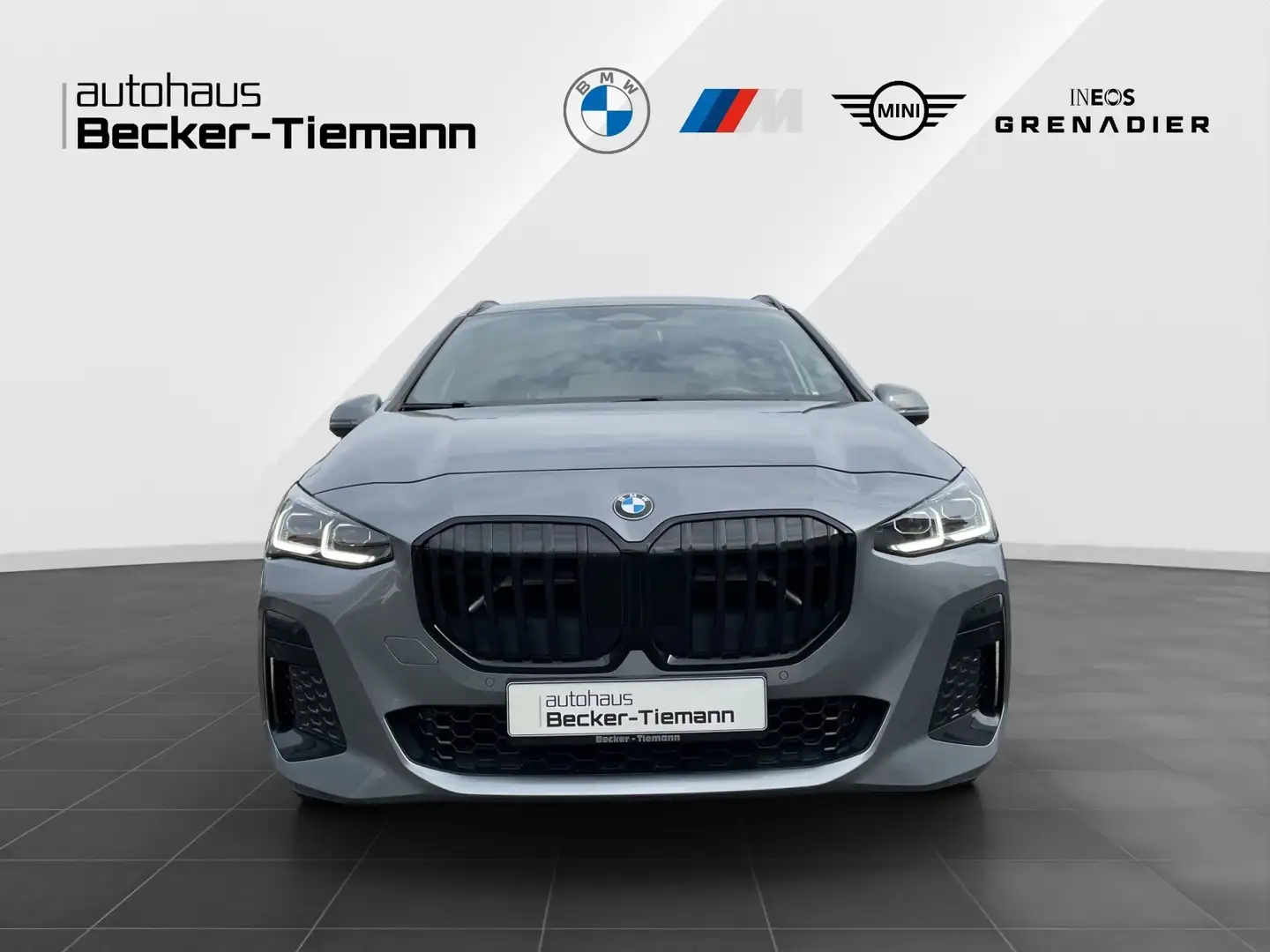 BMW 218 d Active Tourer AUT.*M SPORT*AD.LED*KEYLESS*SITZHZ Grau - 2