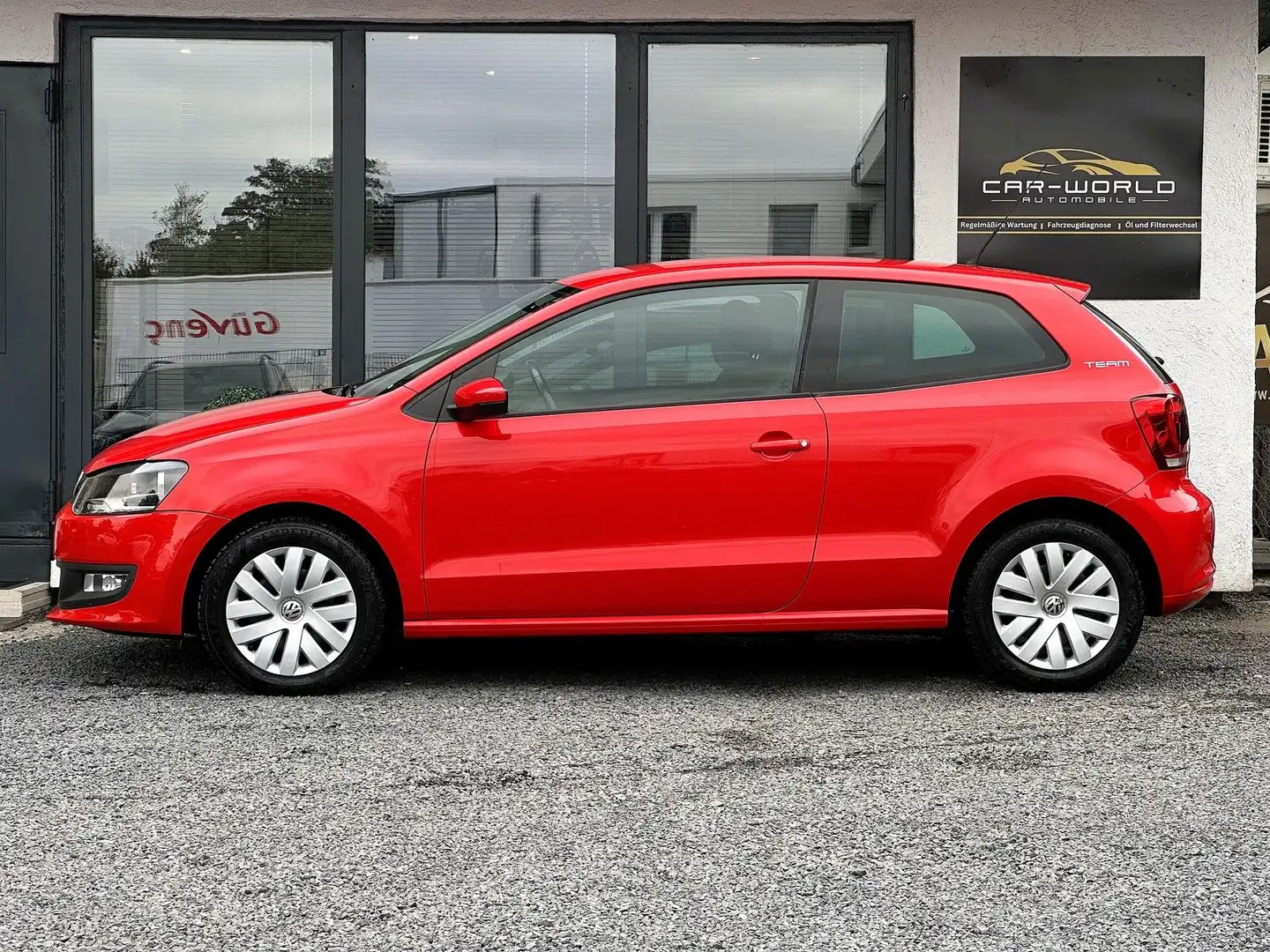 Volkswagen Polo V Sitzheizung/Team/Tempomat Rot - 2