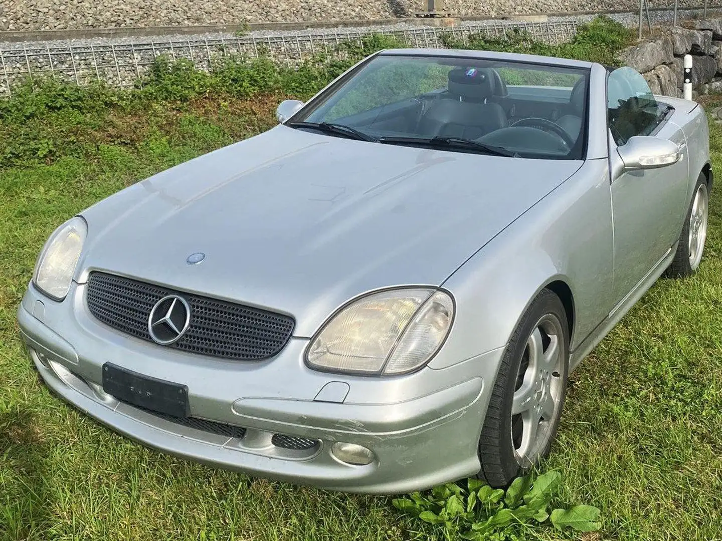 Mercedes-Benz SLK 320 Cabrio Stříbrná - 1