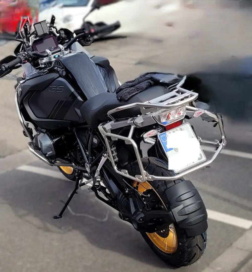 BMW R 1250 GS Adventure Triple Black alle Pakete Negro - 2