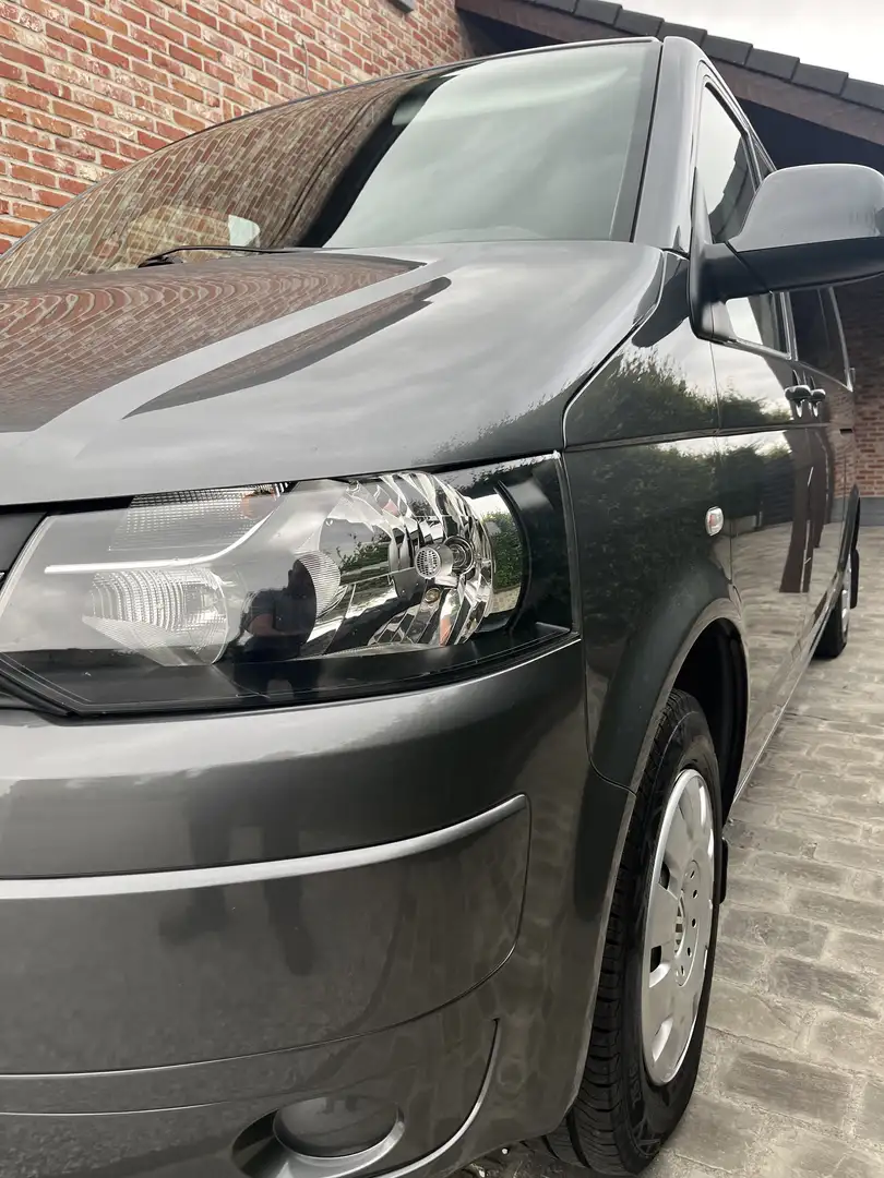 Volkswagen T5 140 PK TDI dubbele cabine Gris - 2