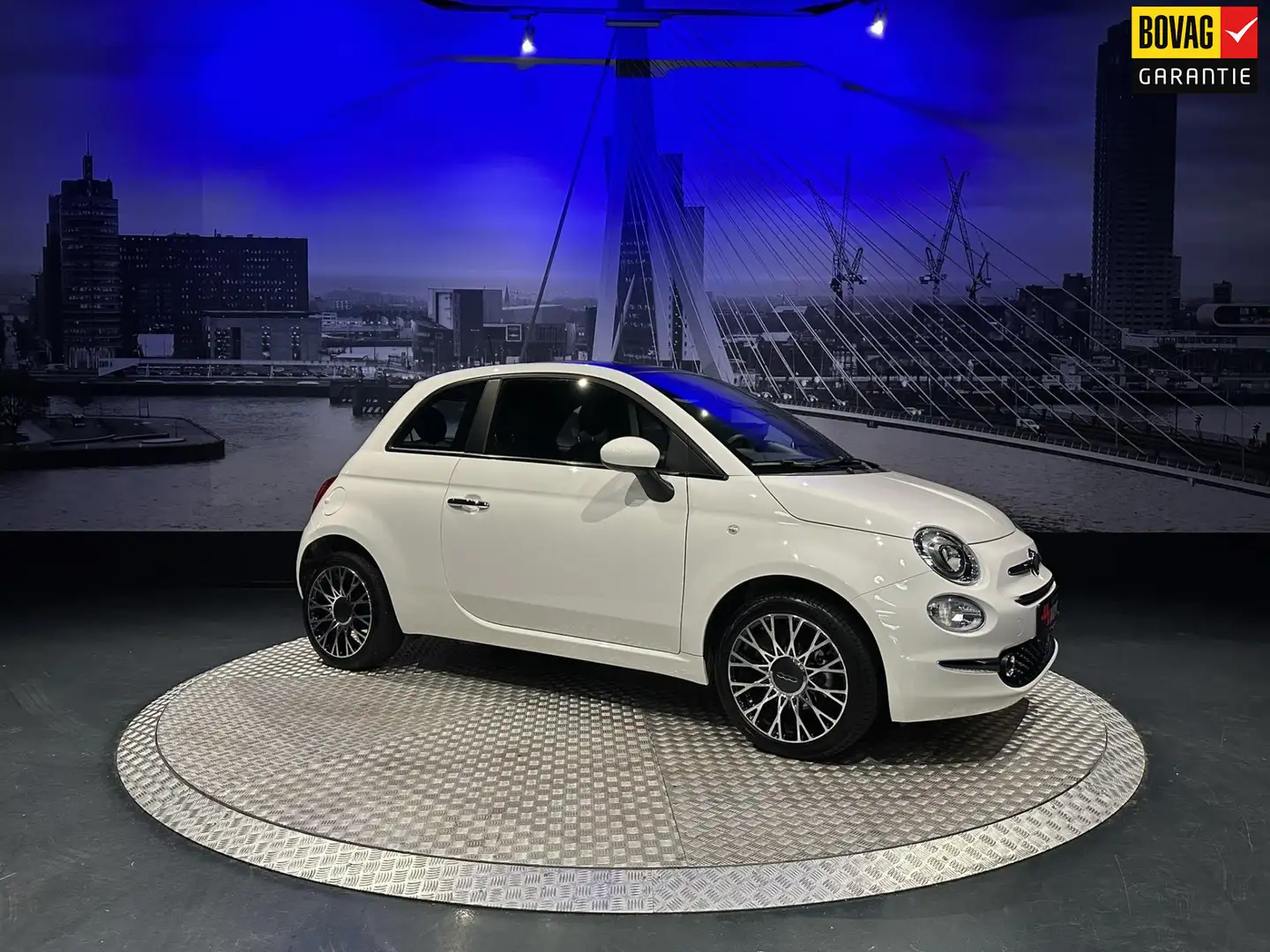 Fiat 500 1.0 Hybrid Dolcevita *Panoramadak*AppleCarplay*Cli Wit - 1