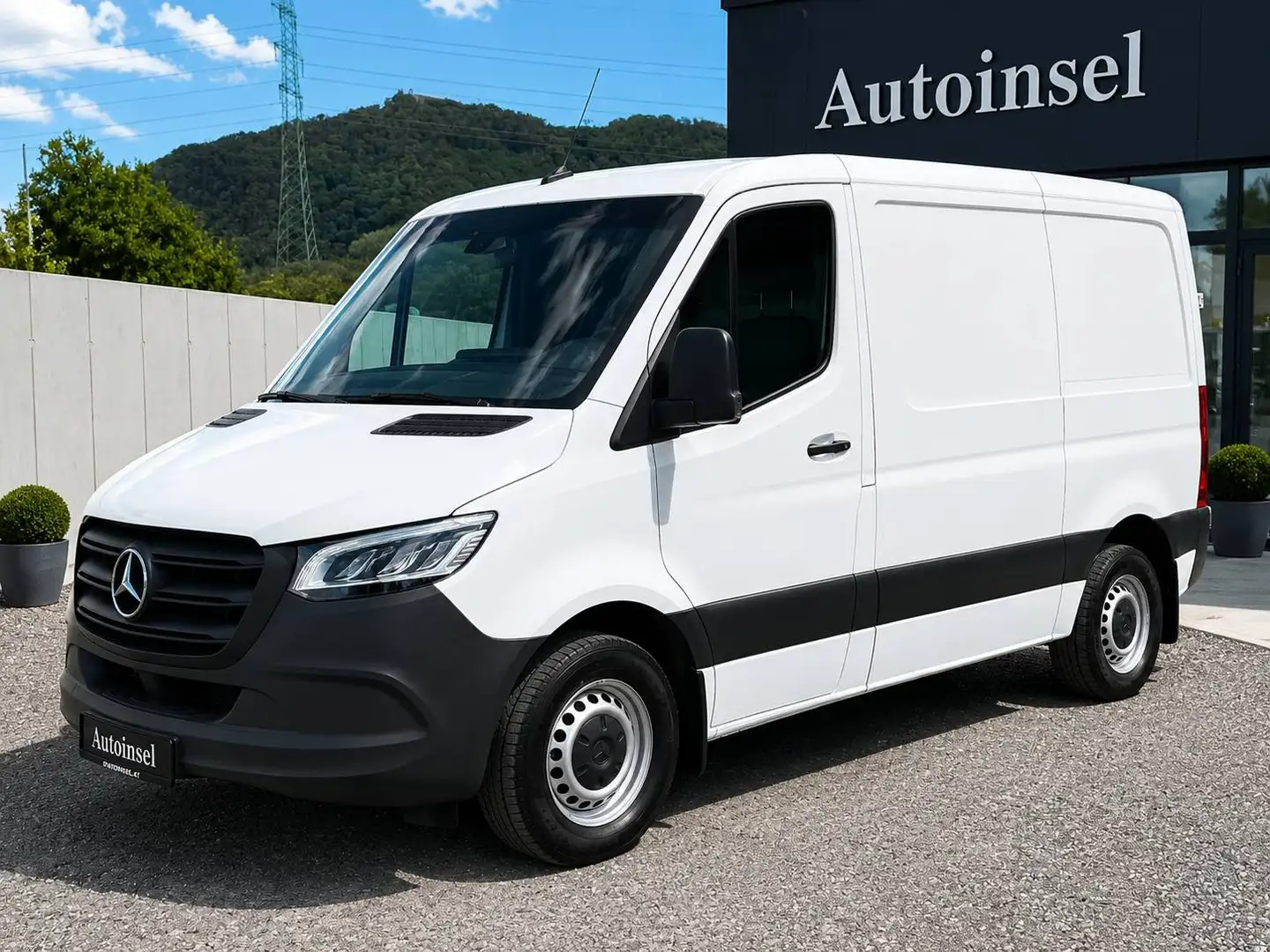 Mercedes-Benz Sprinter 317 CDI L1 Luftfederung (Airsuspension) Navi-Tempomat Weiß - 2