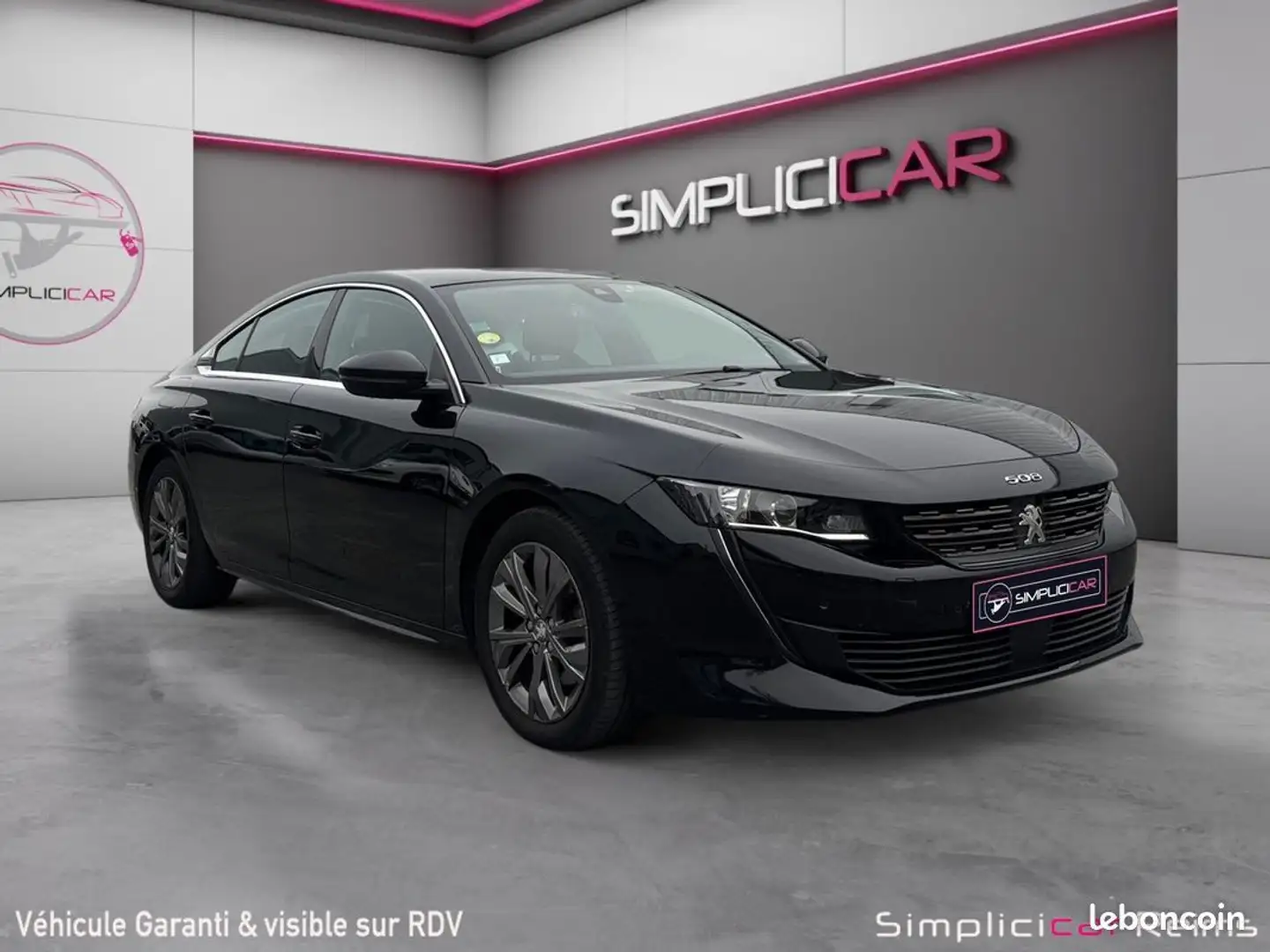 Peugeot 508 BUSINESS blueHDi 130 ch SS EAT8 active garantie 12 mois Noir - 1