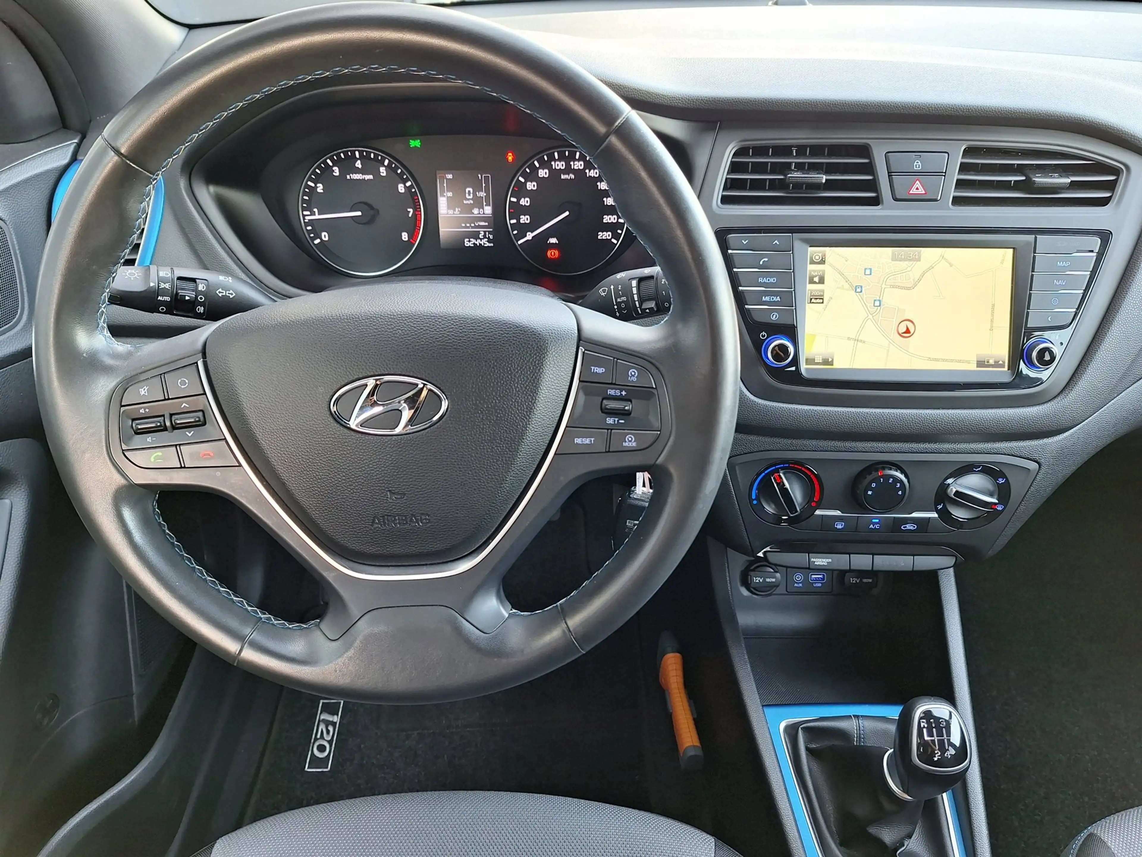 Hyundai i20 1.0 T-GDI Go! 2016 CAMERA|NAVI|ORIG NL|PDC — photo 12